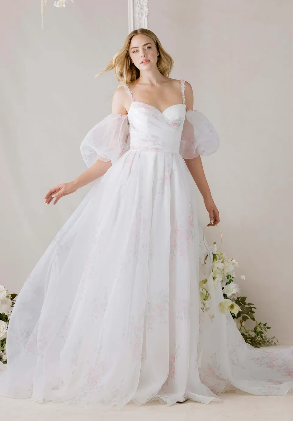 morilee-jet-brautkleid-a-linie-ballkleid-3d-blumen-organza image 1