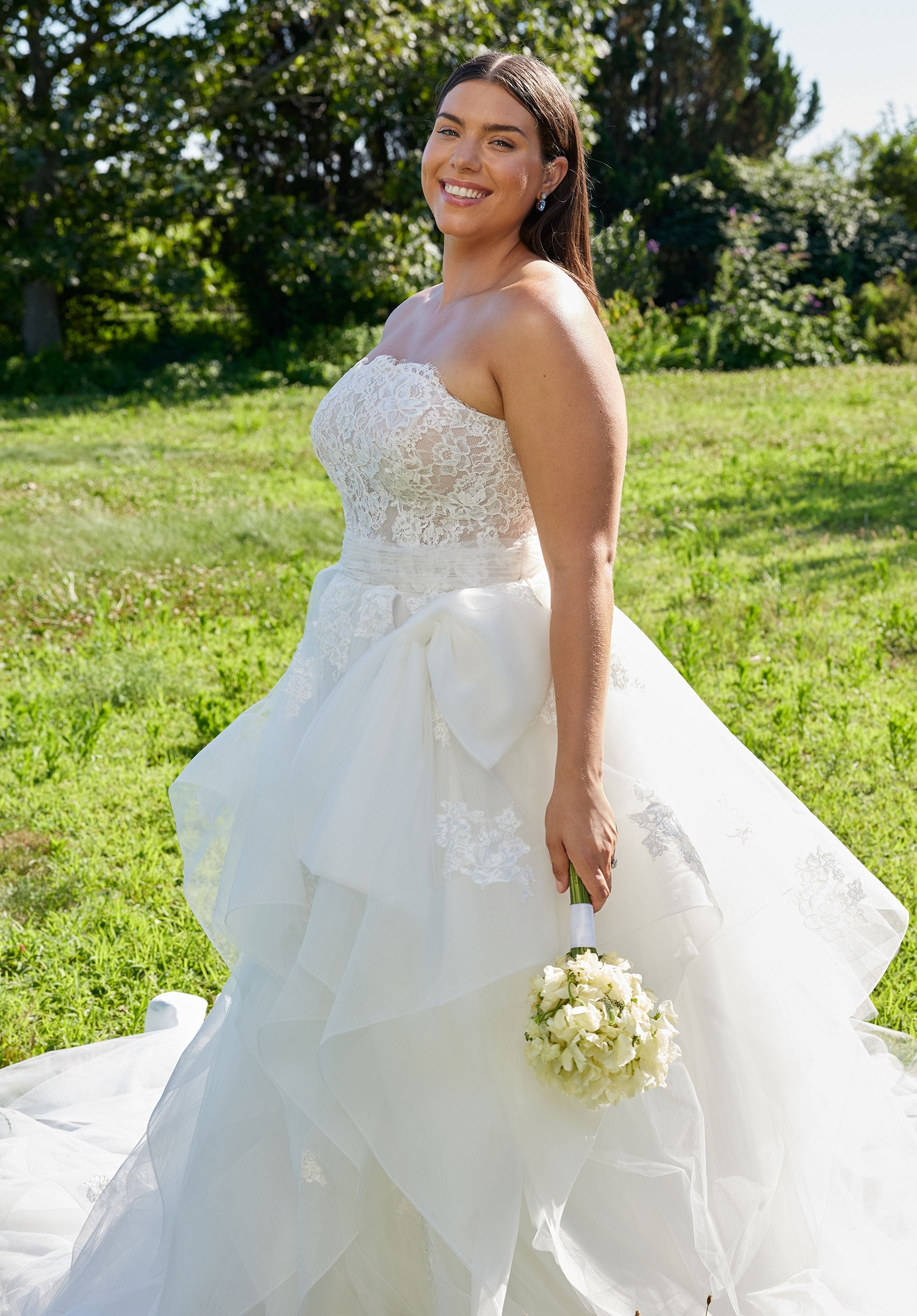 morilee-santina-brautkleid-ballkleid-aus-t-ll-mit-r-schen image 5