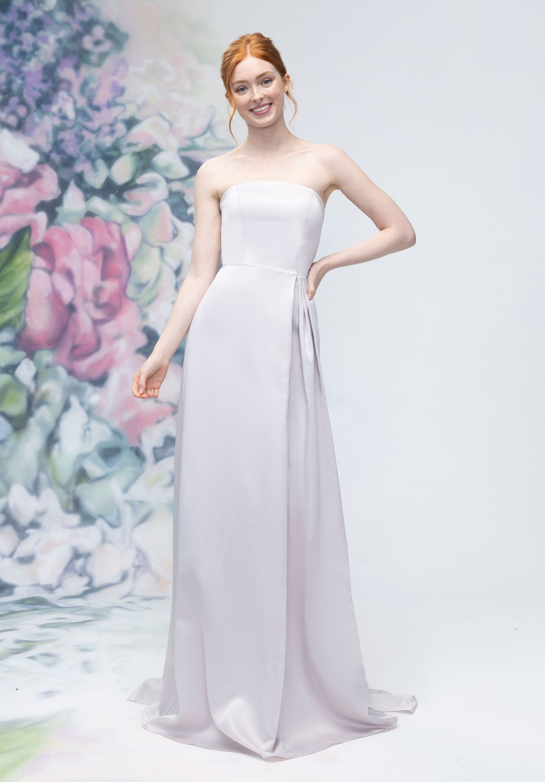 morilee-brautjungfernkleid-satin-tr-gerlos-mit-watteau-r-cken image 5