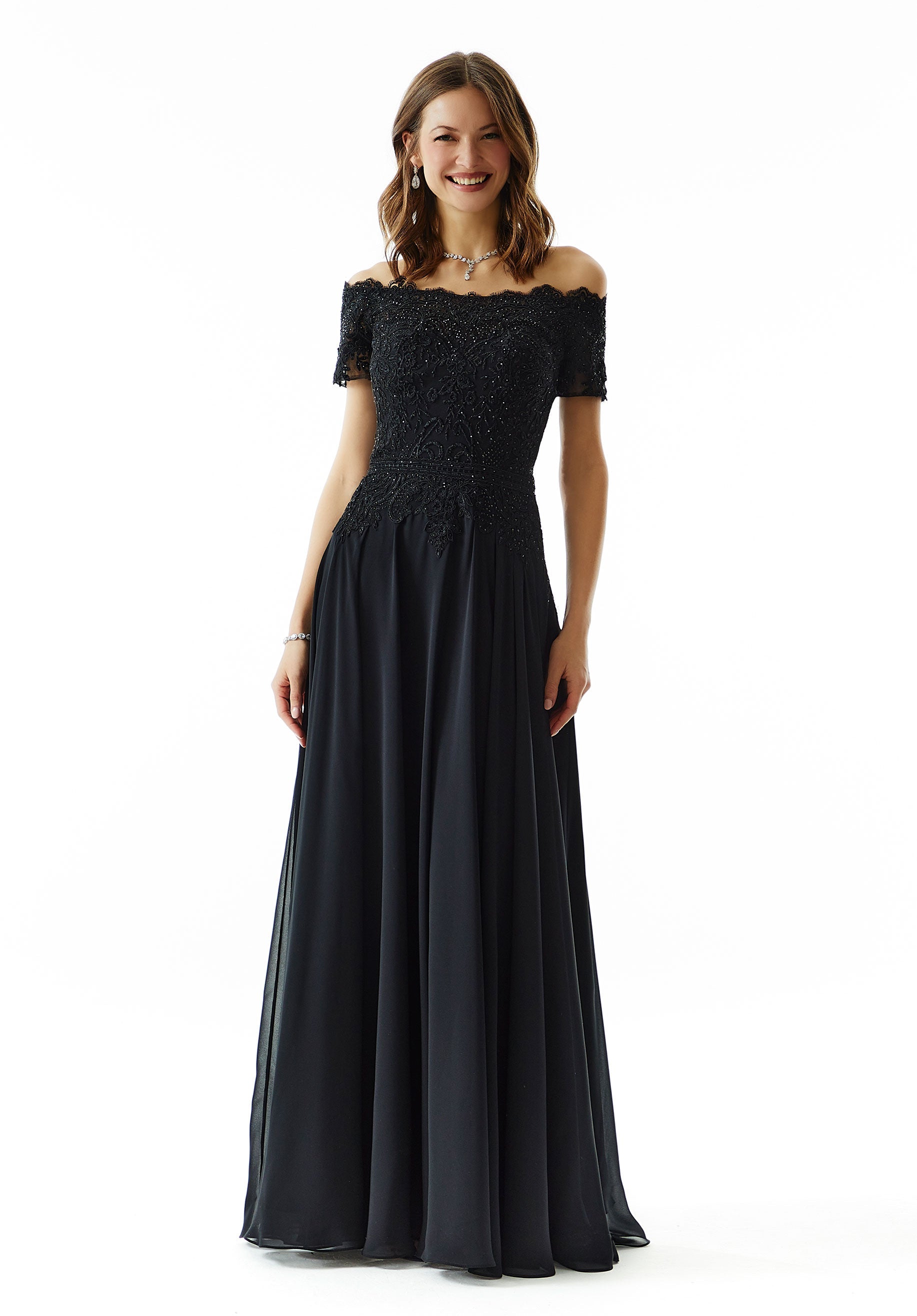 morilee-a-linie-abendkleid-chiffon-mit-perlen-und-applikationen image 5