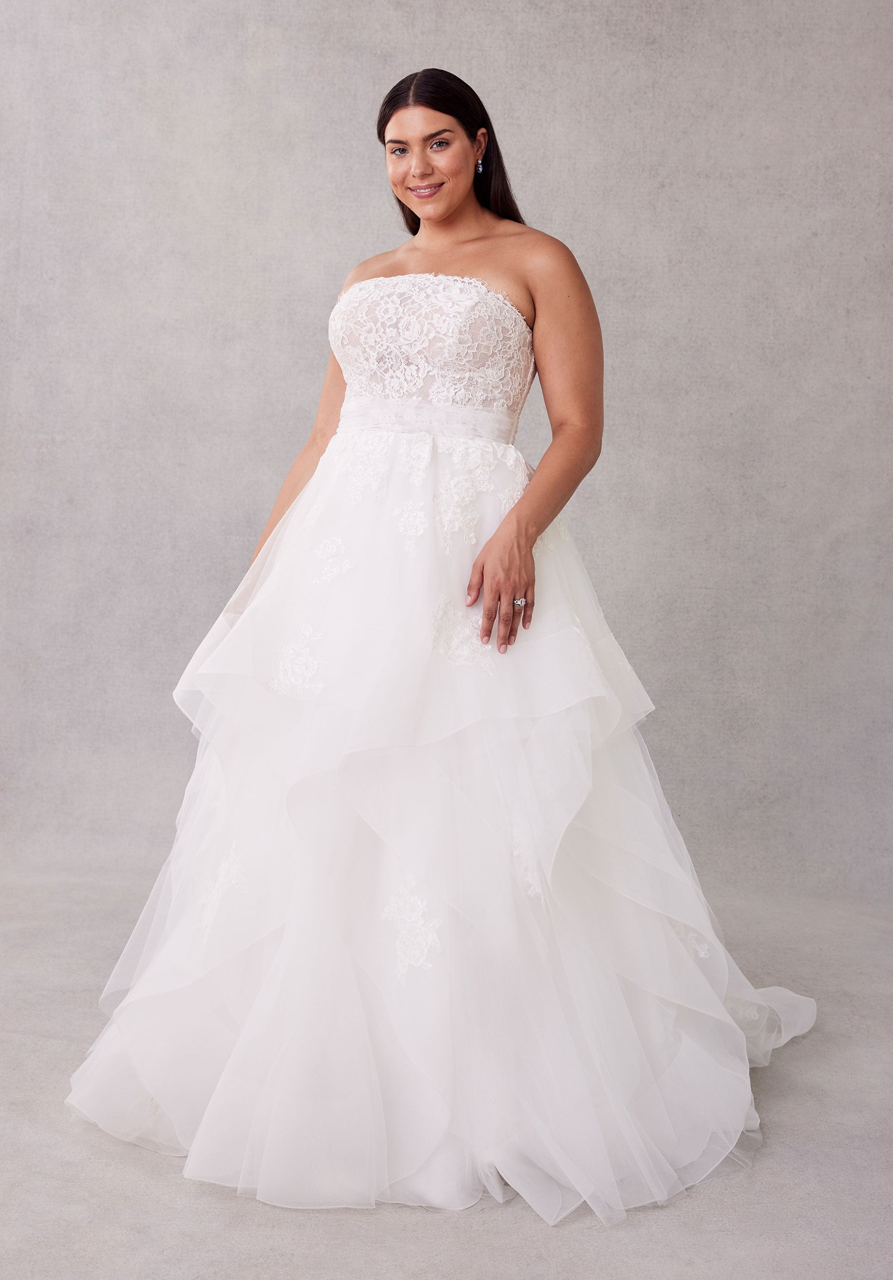 morilee-santina-brautkleid-ballkleid-aus-t-ll-mit-r-schen image 6