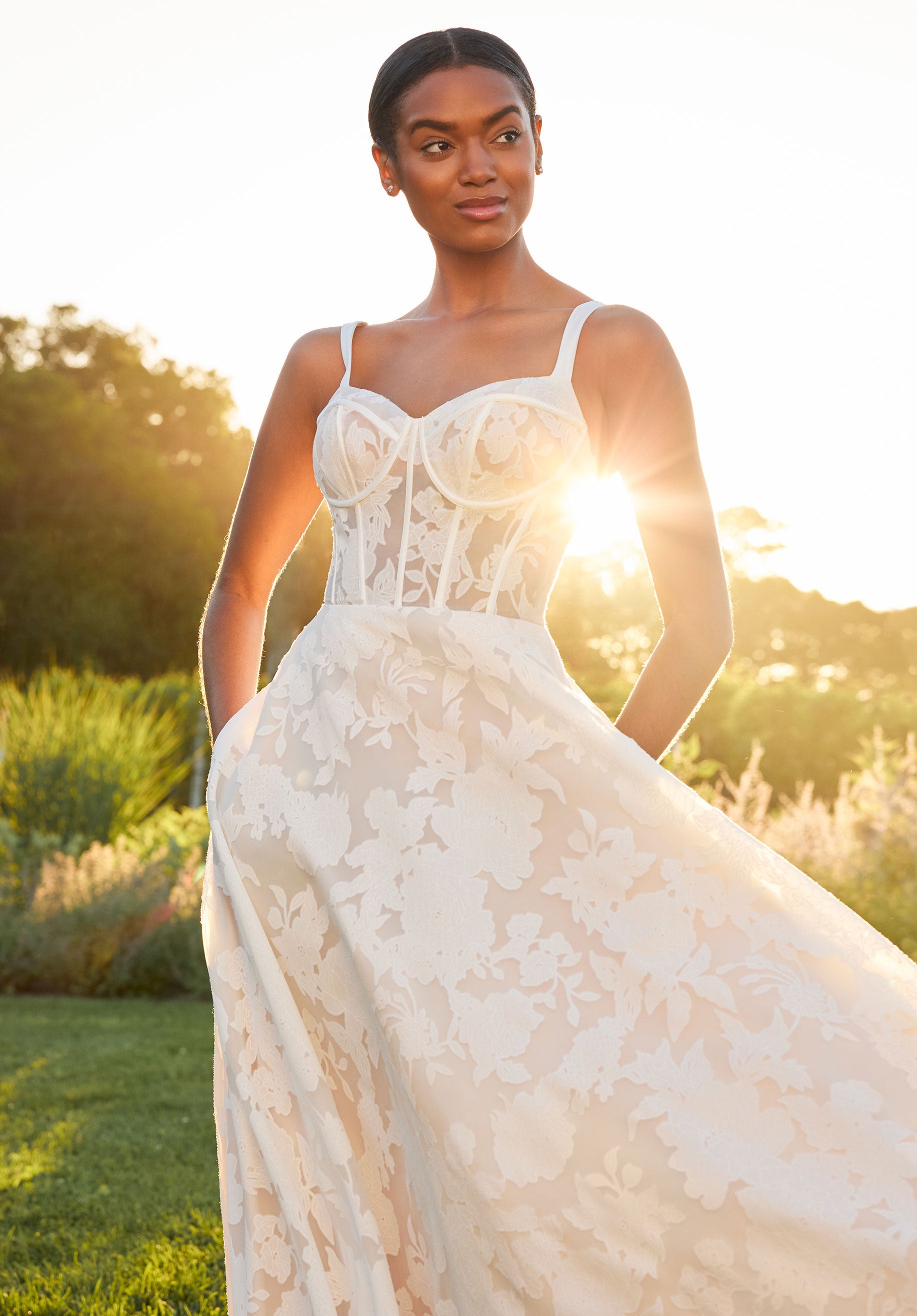 morilee-satine-brautkleid-a-linie-wildflower image 2
