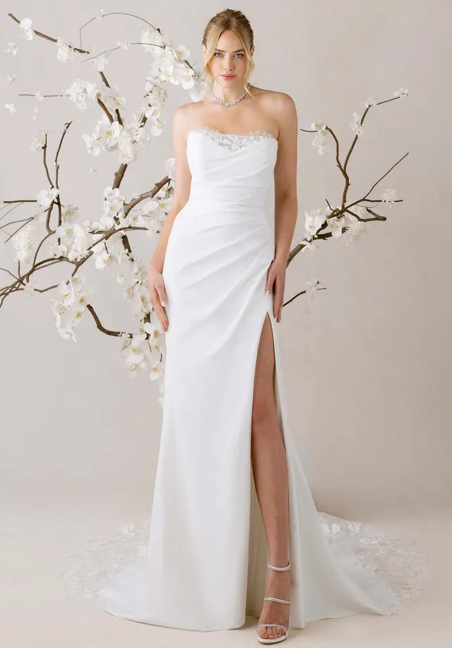 morilee-isola-brautkleid-satin-sheath image 1