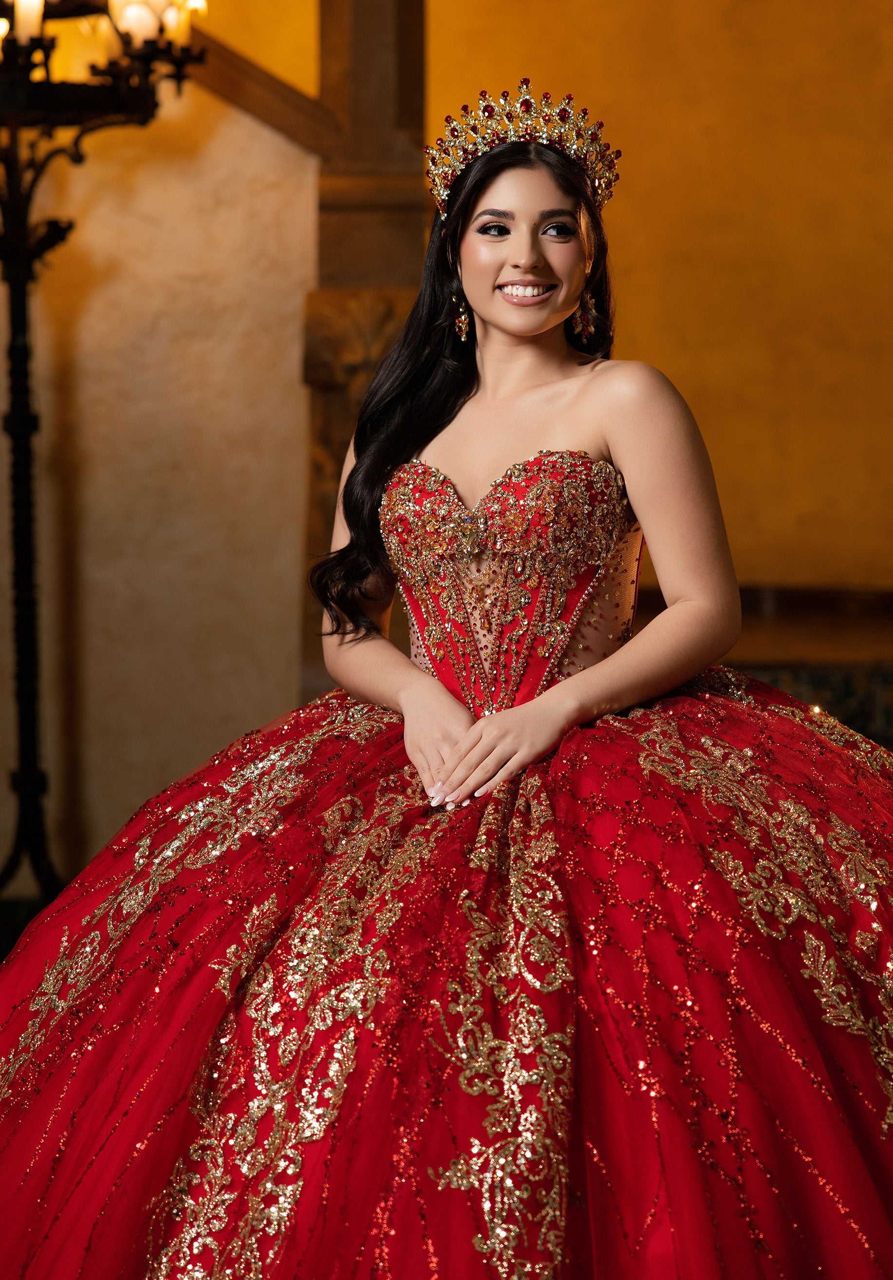 morilee-vizcaya-camilla-quincea-era-ballkleid image 2