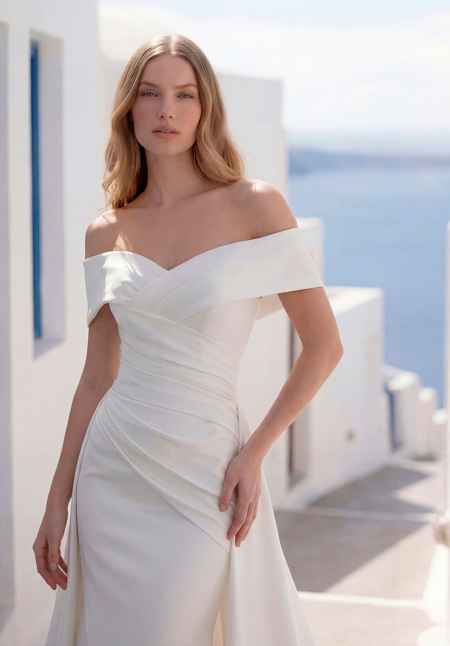 morilee-tayn-brautkleid-fit-and-flare-aus-mikado-mit-schleppe image 2