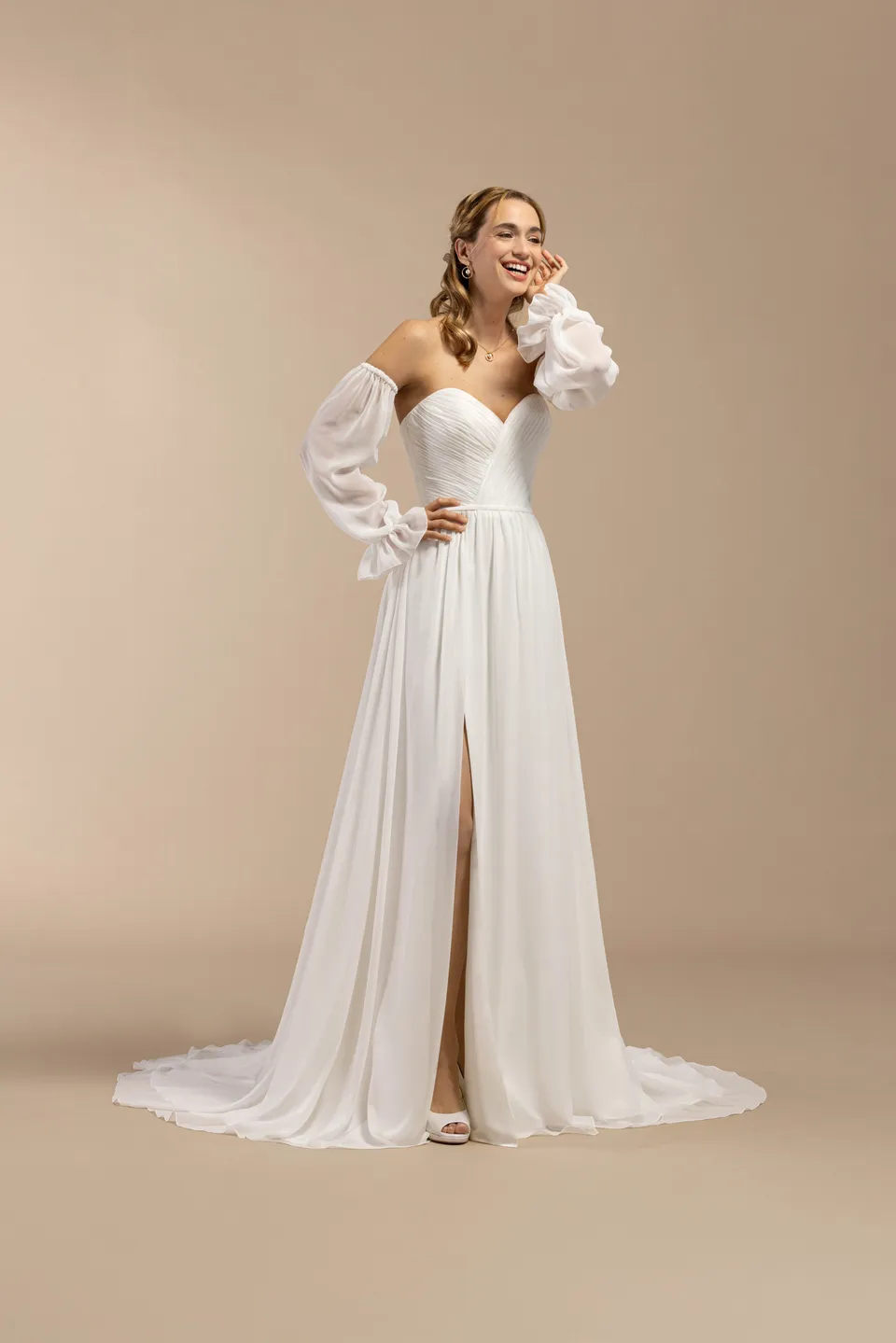 eglantine-babette-brautkleid-ivoire-gr-34-60 image 1