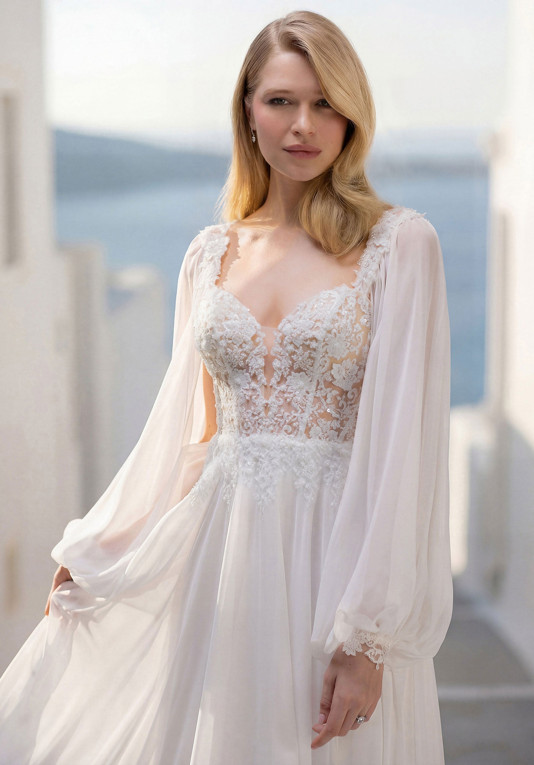 morilee-th-line-chiffon-a-linien-brautkleid image 2