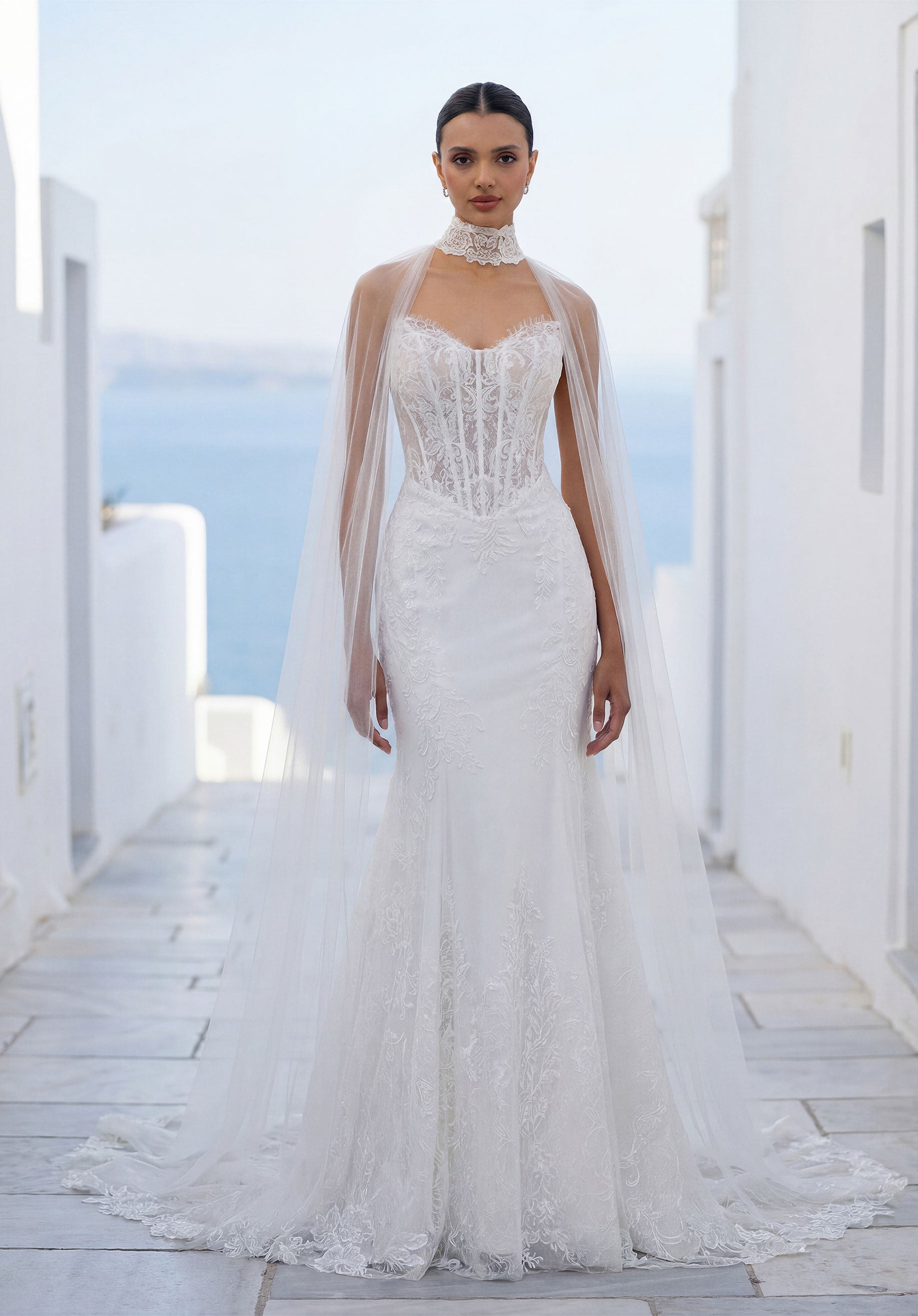 morilee-trianne-mermaid-brautkleid-crepe image 1