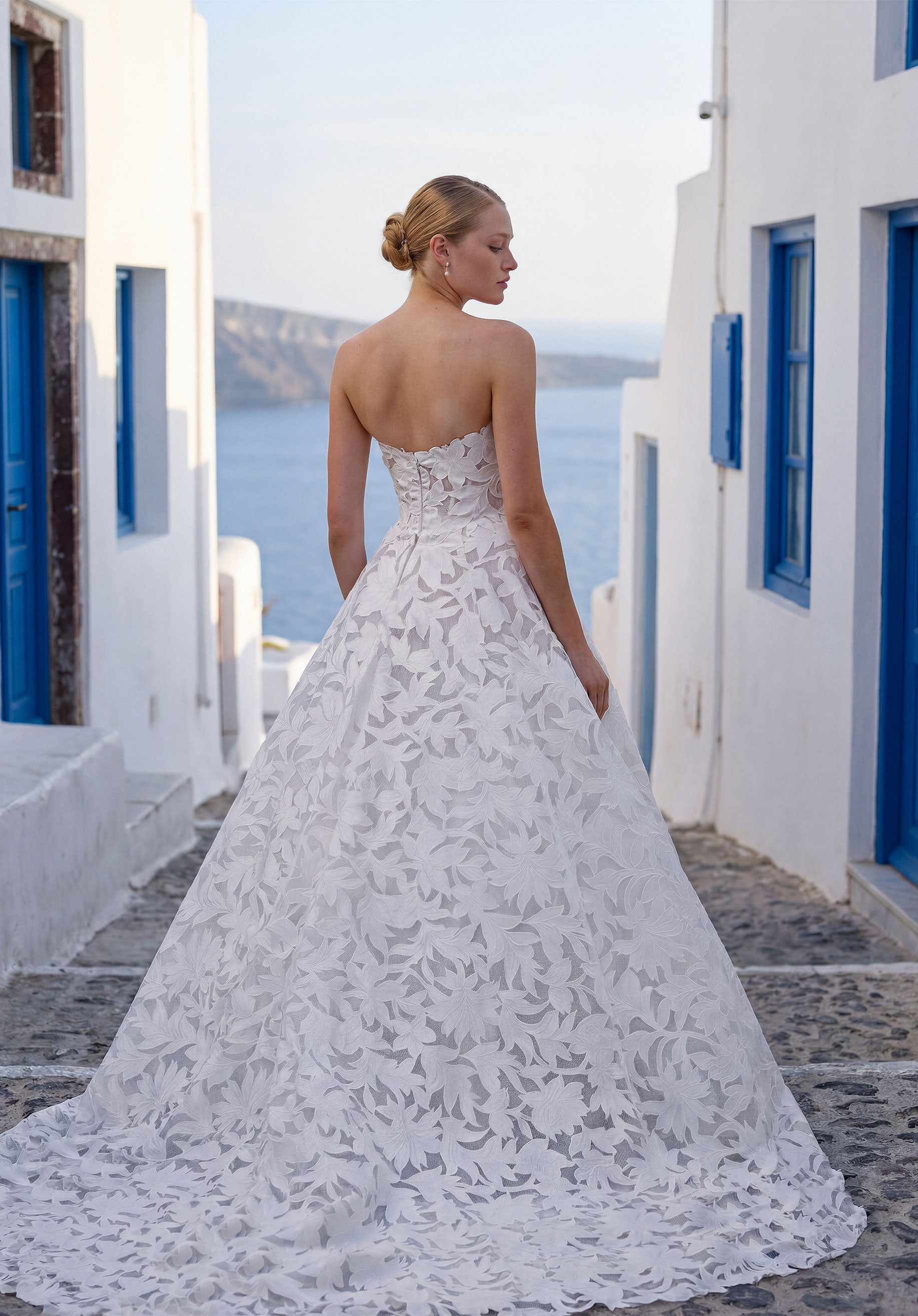 morilee-tovara-brautkleid-a-linie-satin-mit-laser-cut image 3