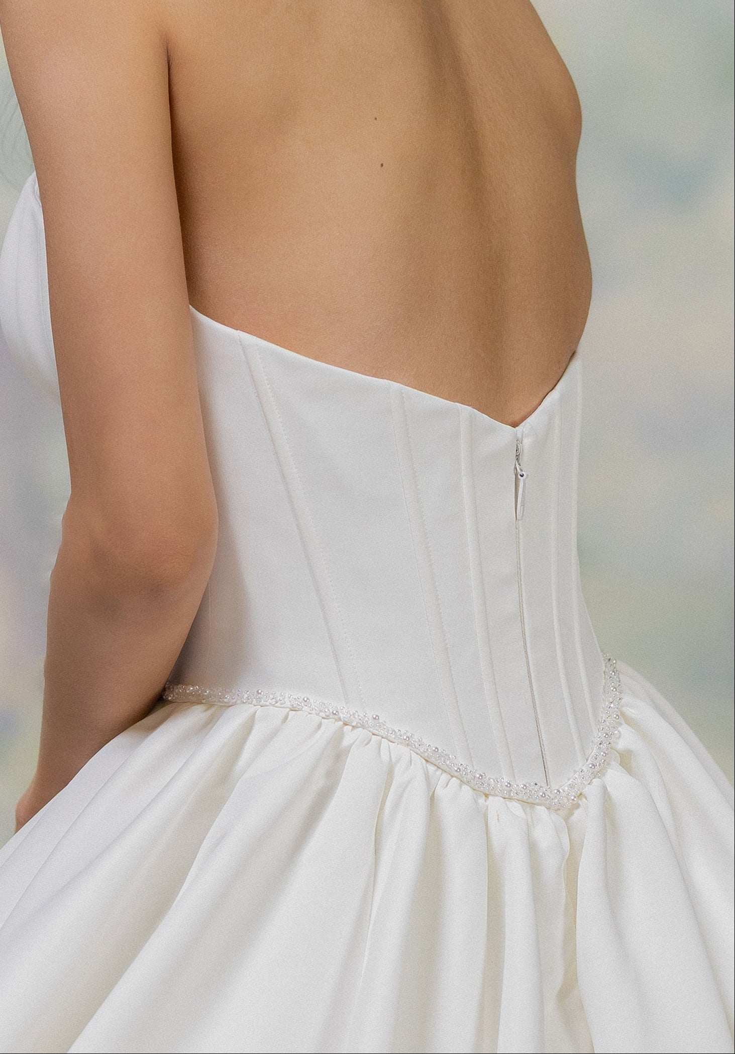 morilee-tir-ne-brautkleid-satin-ballkleid-mit-juwelen-basque-taille image 6