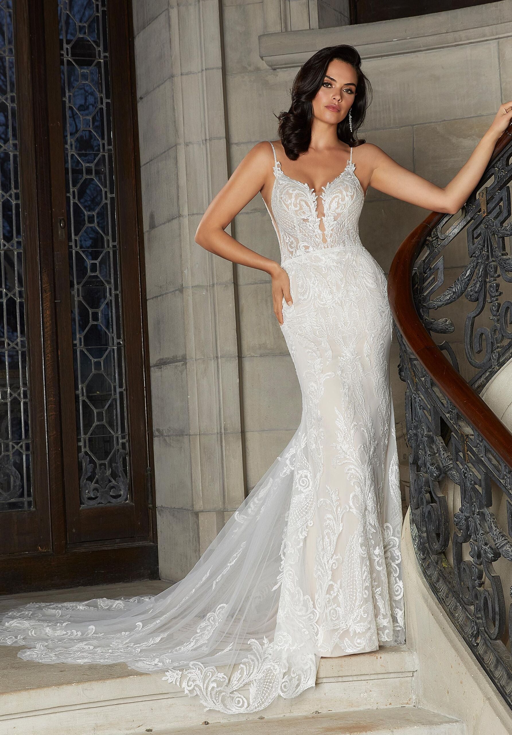morilee-chantrelle-brautkleid-fit-flare-spitze image 3