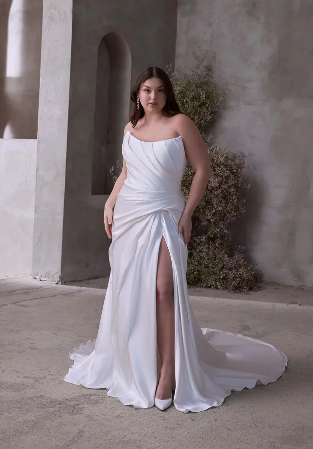 morilee-vipsania-brautkleid-tr-gerloses-satin-fit-flare image 1