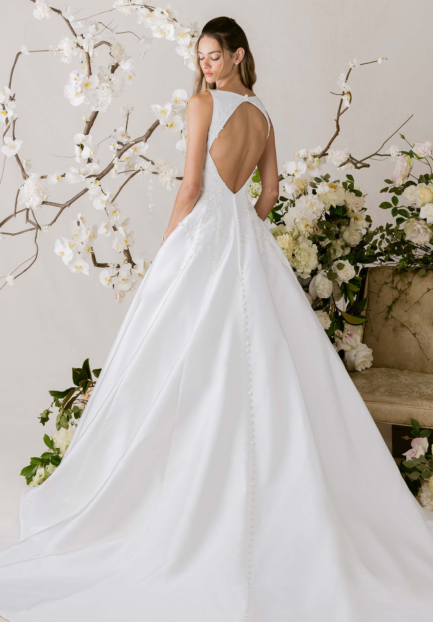 morilee-glissade-brautkleid-mikado-ballkleid image 3