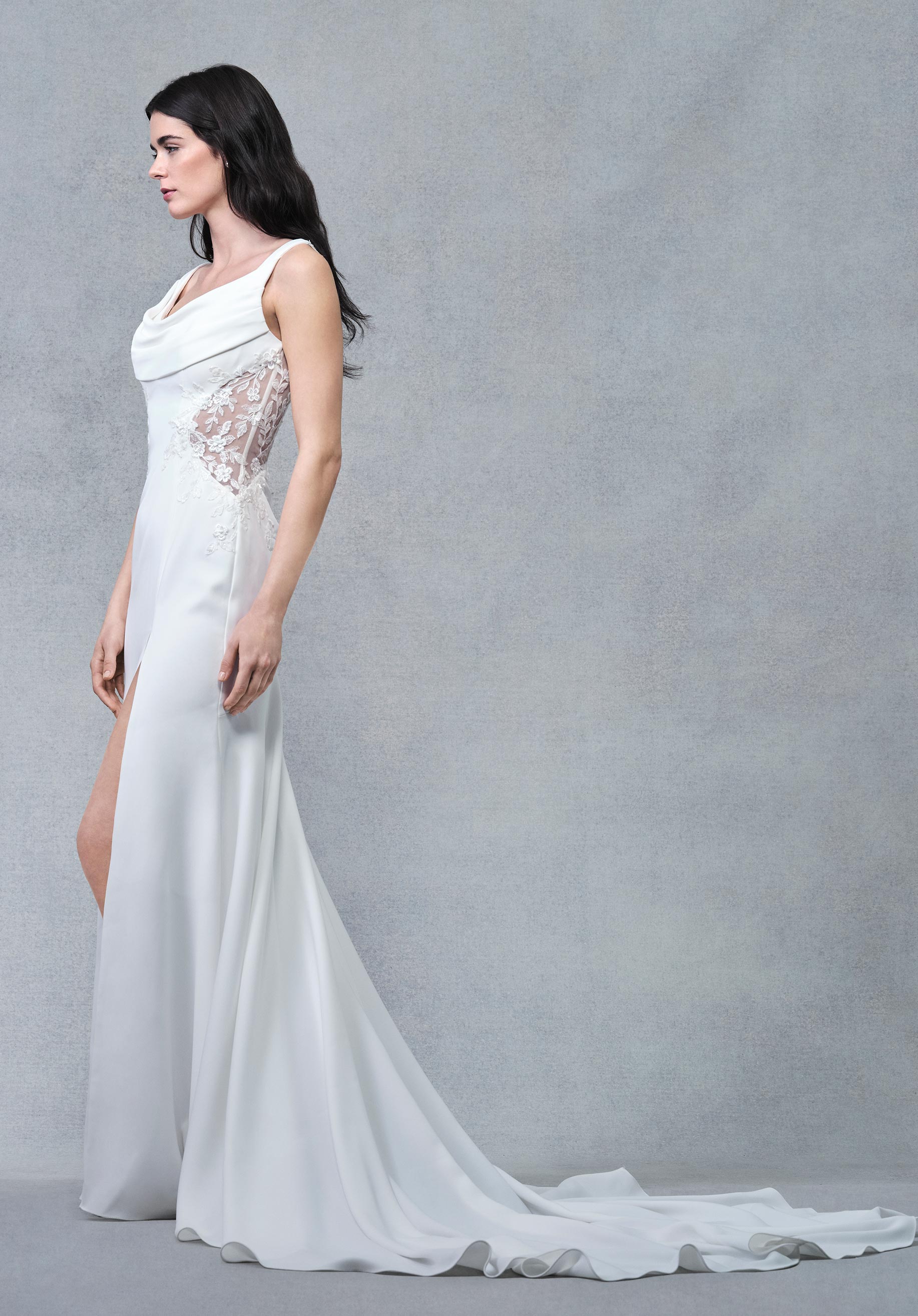 morilee-seratte-brautkleid-fit-flare-mit-cowl-ausschnitt image 8