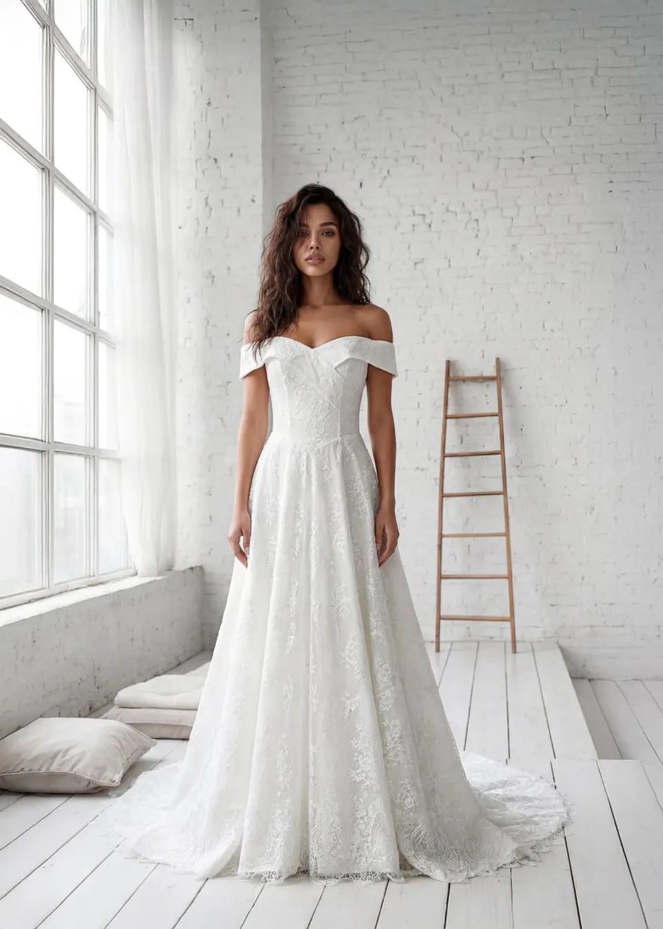 gbs-herve-paris-bridal-pearl-brautkleid-promise-collection-komplettgarderobe image 1
