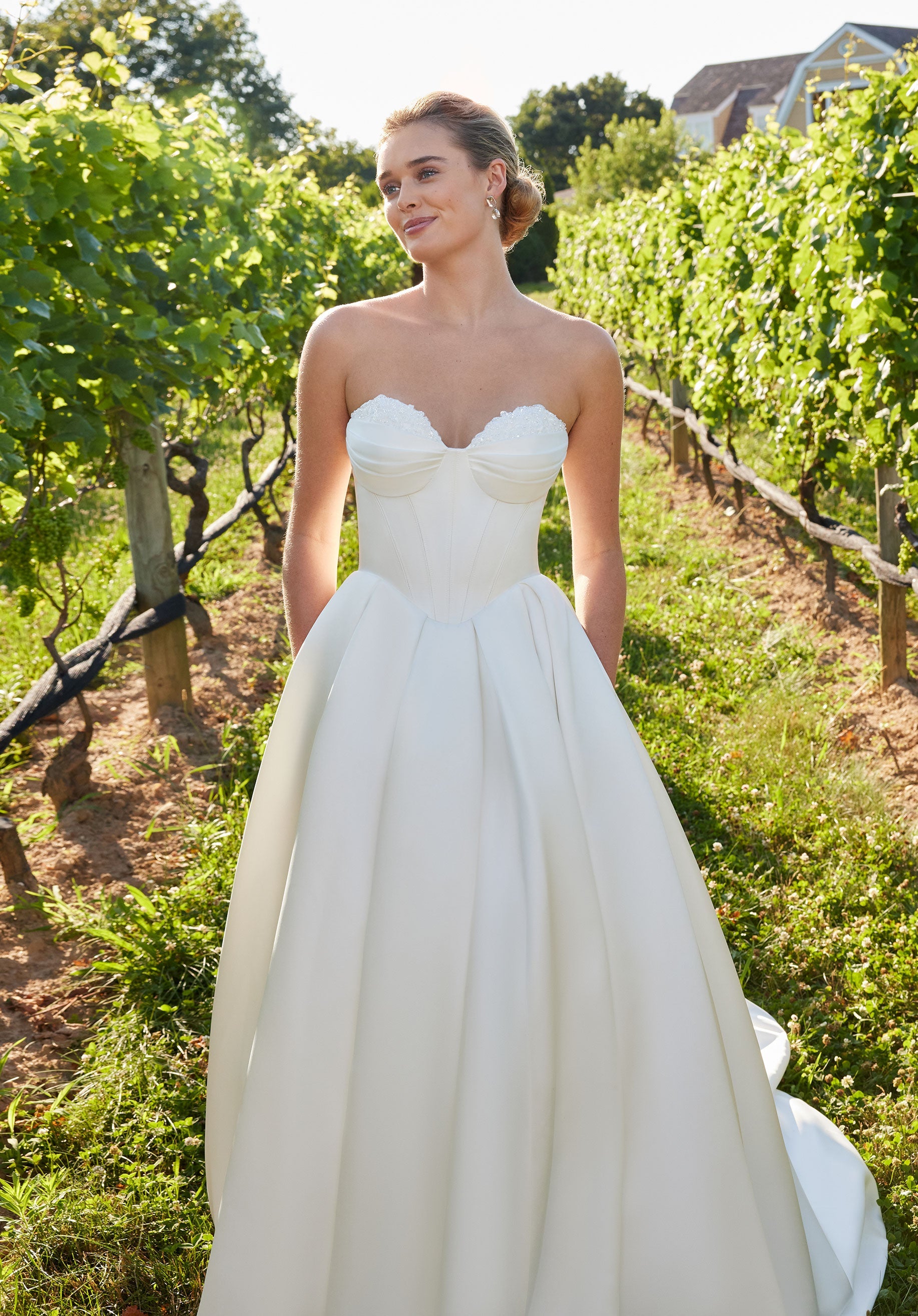 morilee-sofina-brautkleid-ballkleid-satin-korsett image 5