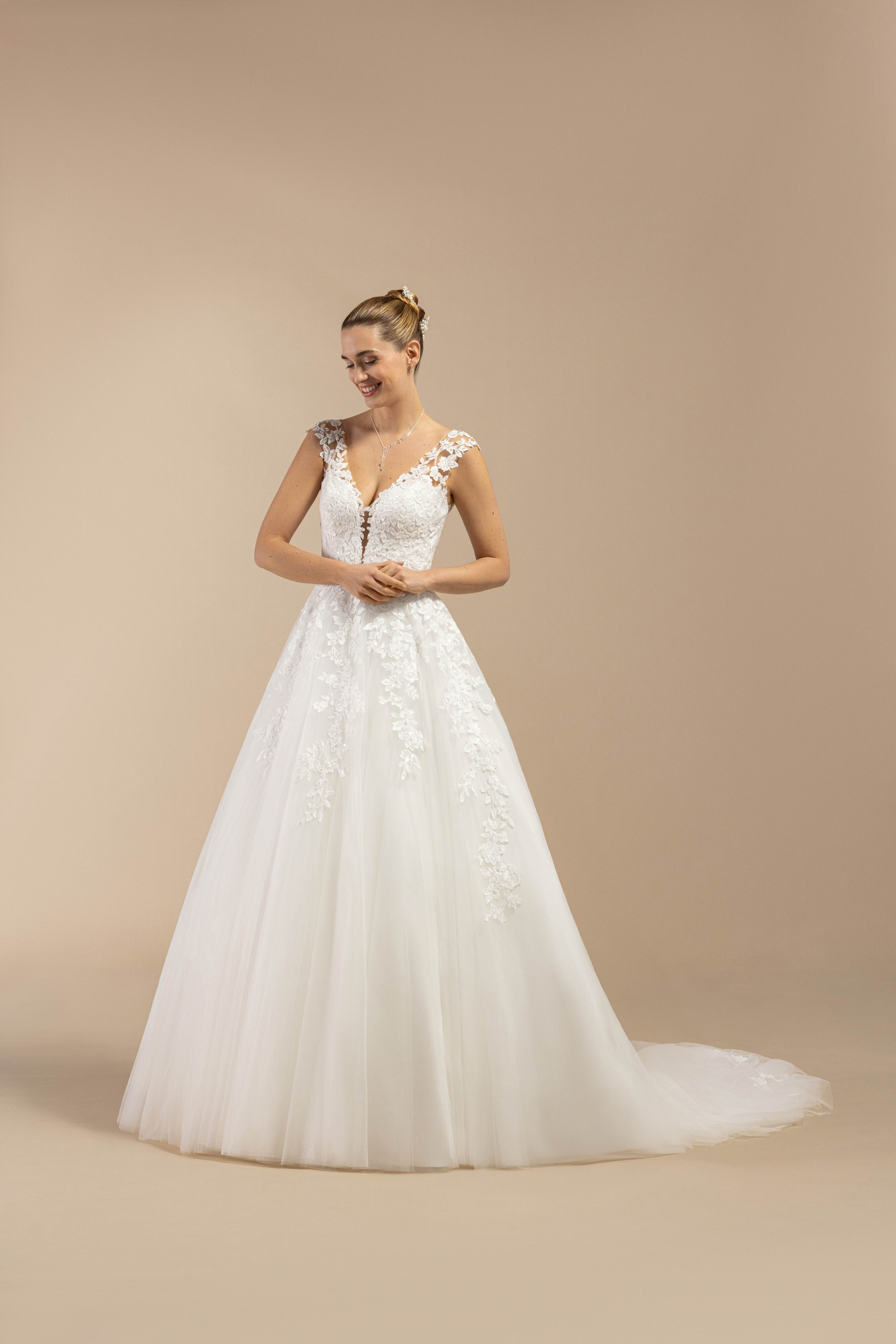 eglantine-br-sil-brautkleid-ivoire-gr-34-52 image 1