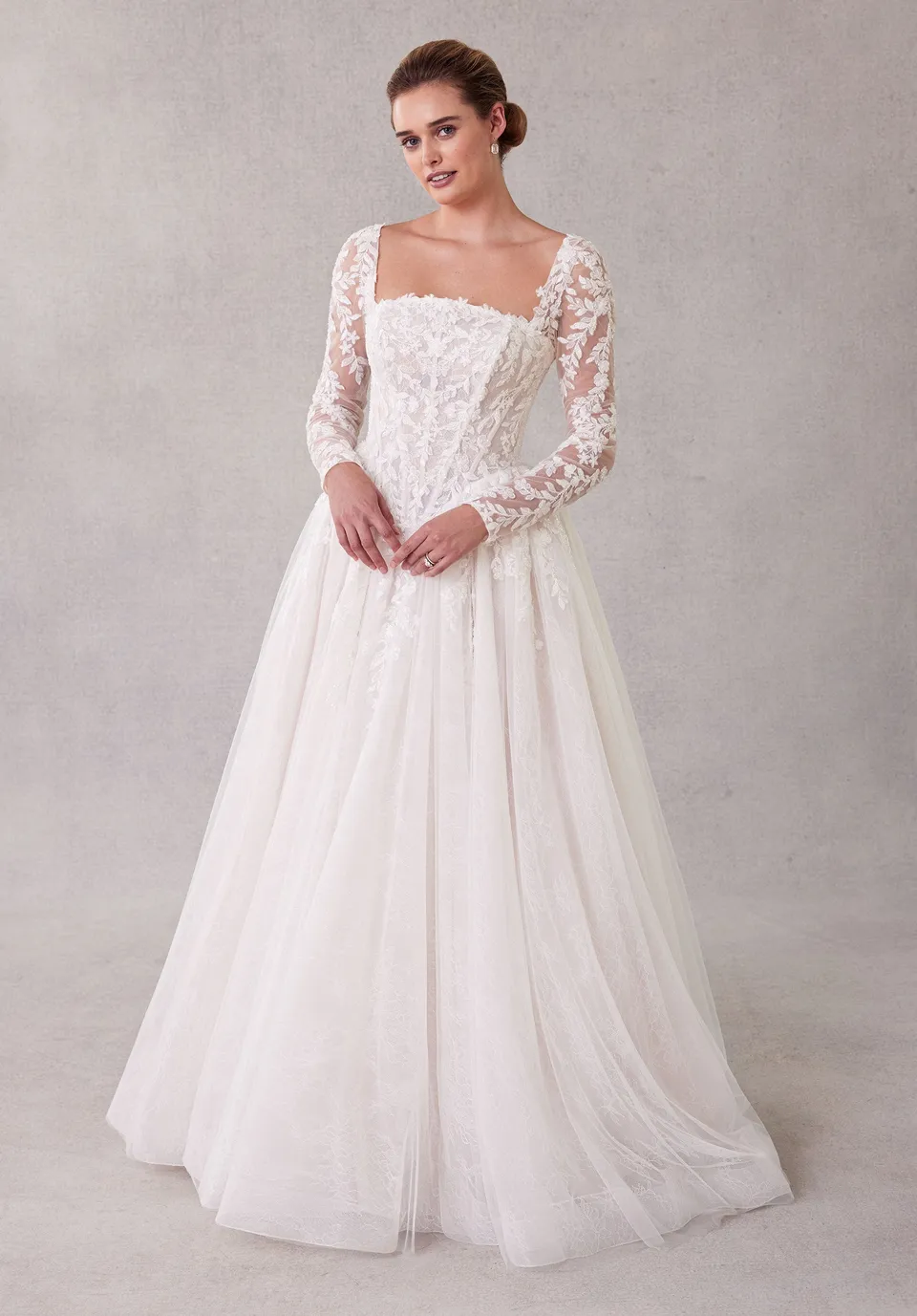 morilee-seattle-brautkleid-ballkleid-mit-rmeln image 1