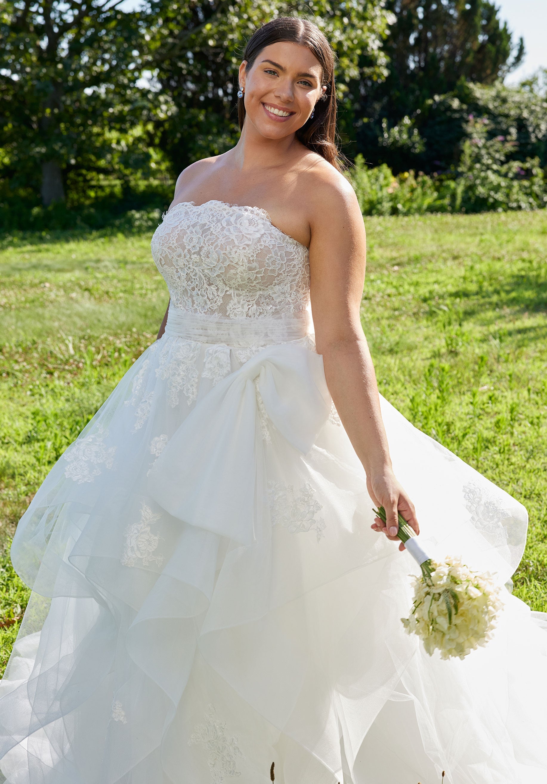 morilee-santina-brautkleid-ballkleid-aus-t-ll-mit-r-schen image 3