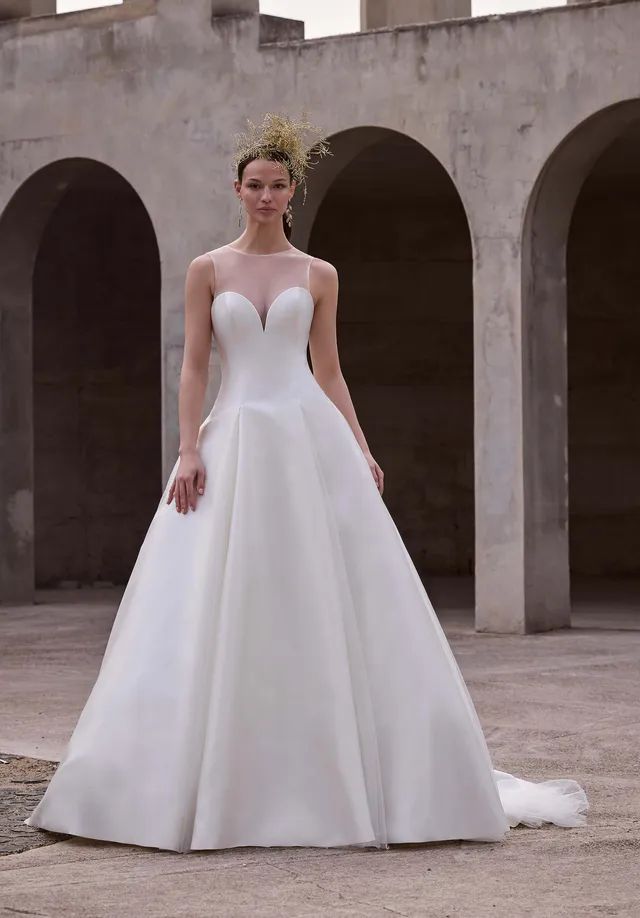 morilee-anaisa-brautkleid-mikado-ballkleid image 1
