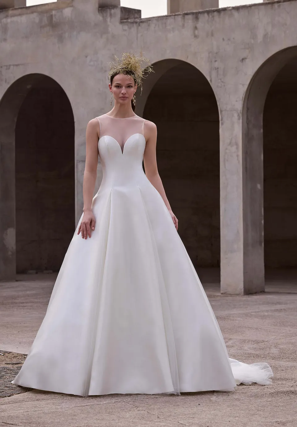 morilee-anaisa-brautkleid-mikado-ballkleid image 1