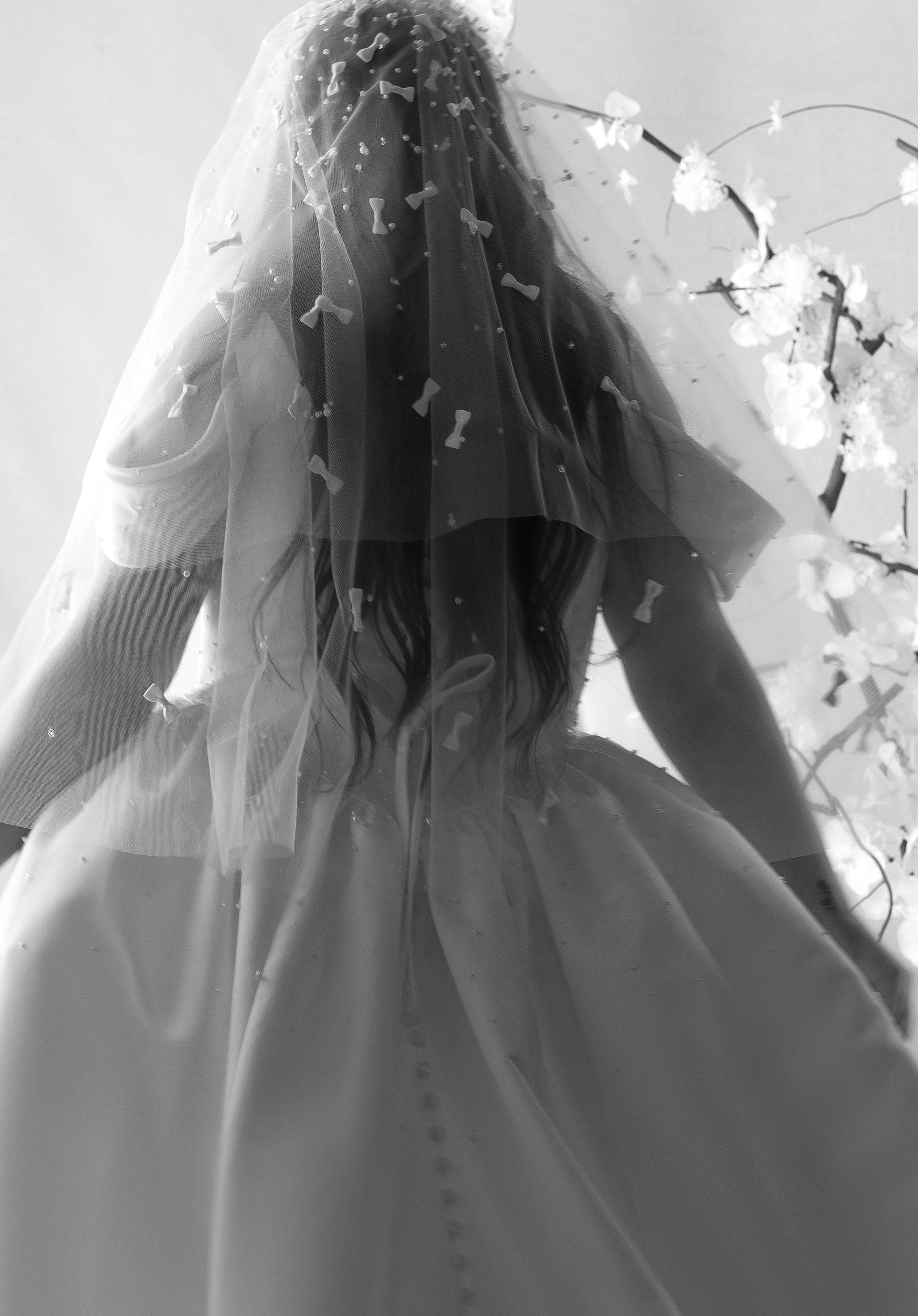morilee-perlen-und-satin-schleier-arml-nge image 1