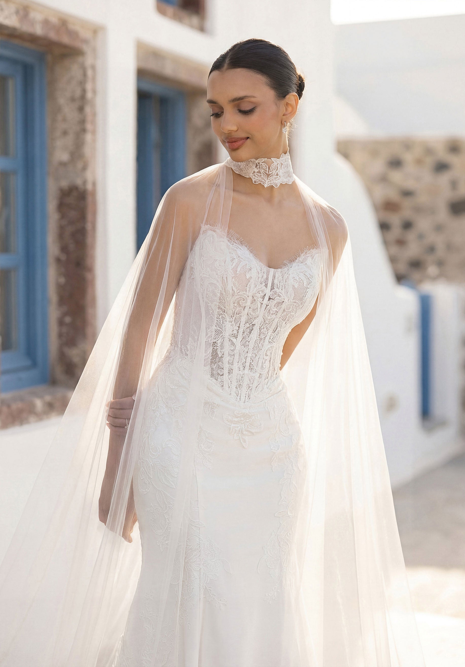 morilee-trianne-mermaid-brautkleid-crepe image 2