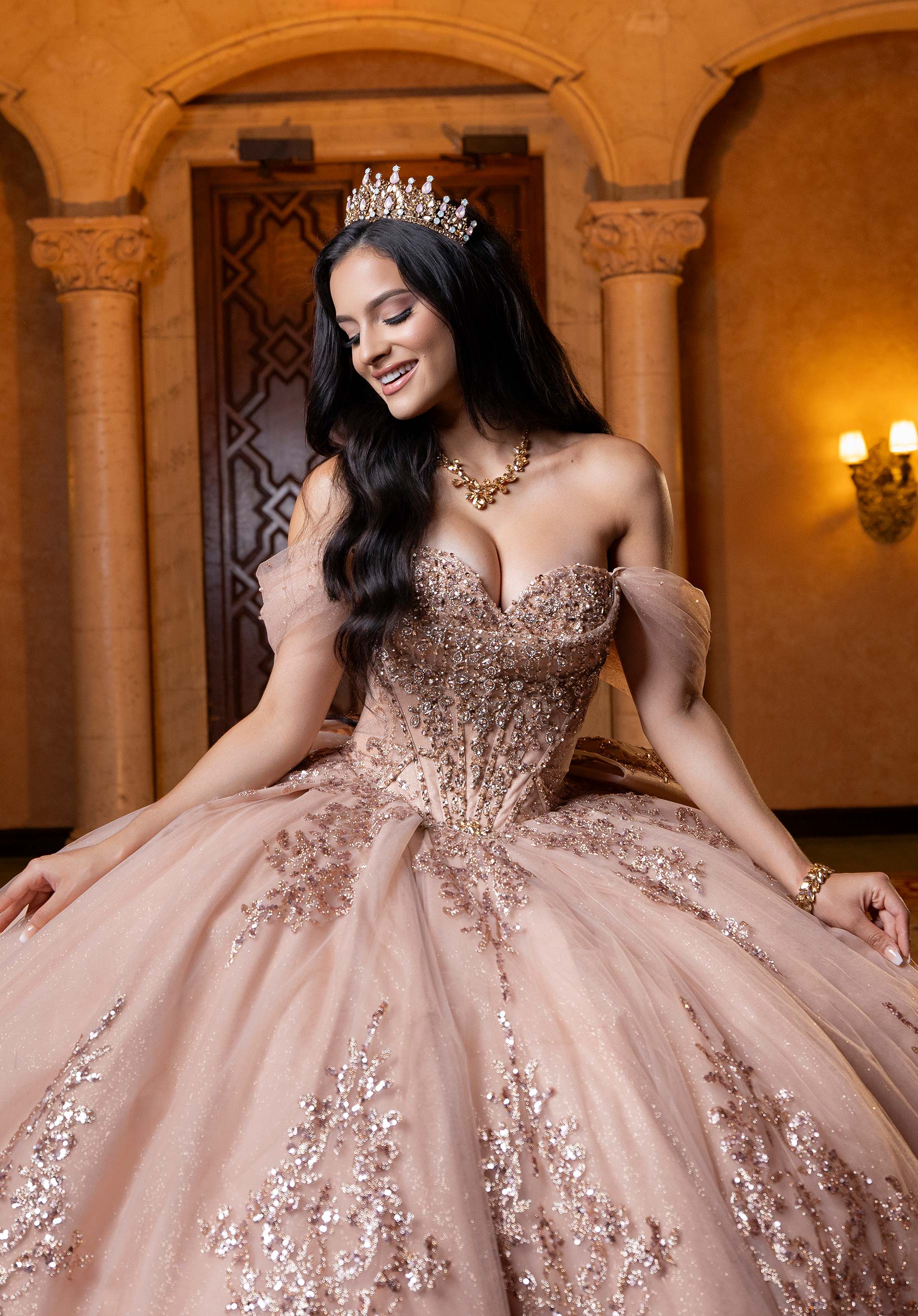 morilee-vizcaya-blossom-quincea-era-ballkleid-glitzer-t-ll image 5