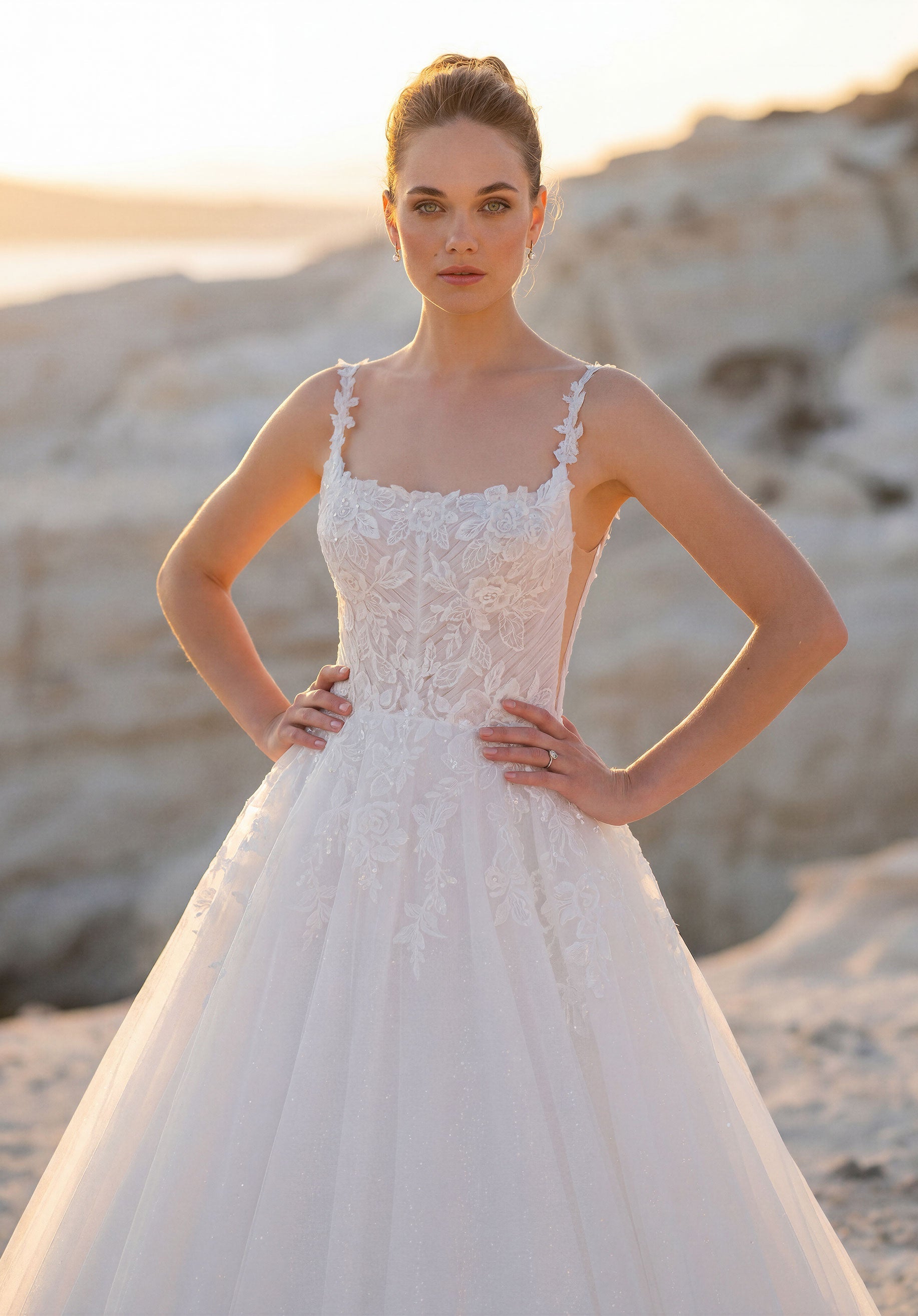 morilee-tairis-brautkleid-a-linie-glitzer-t-ll-mit-square-neck image 2
