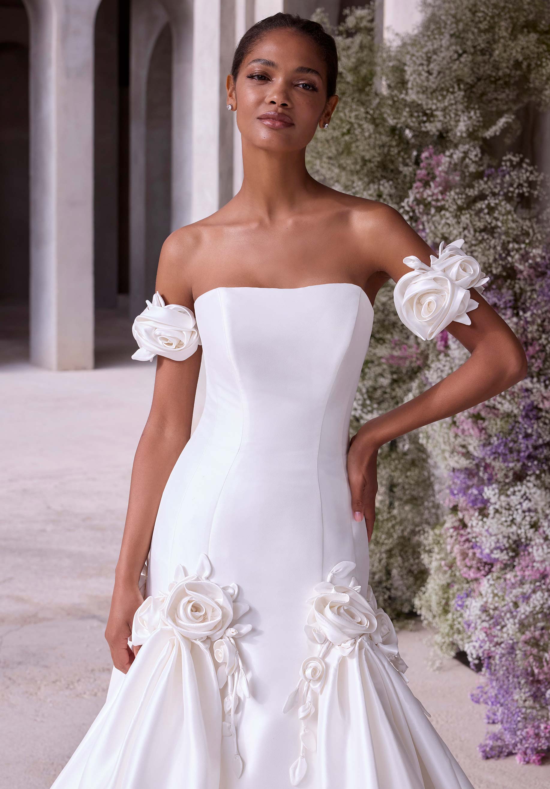 morilee-ophelia-brautkleid-fit-and-flare-mikado-ivory image 2