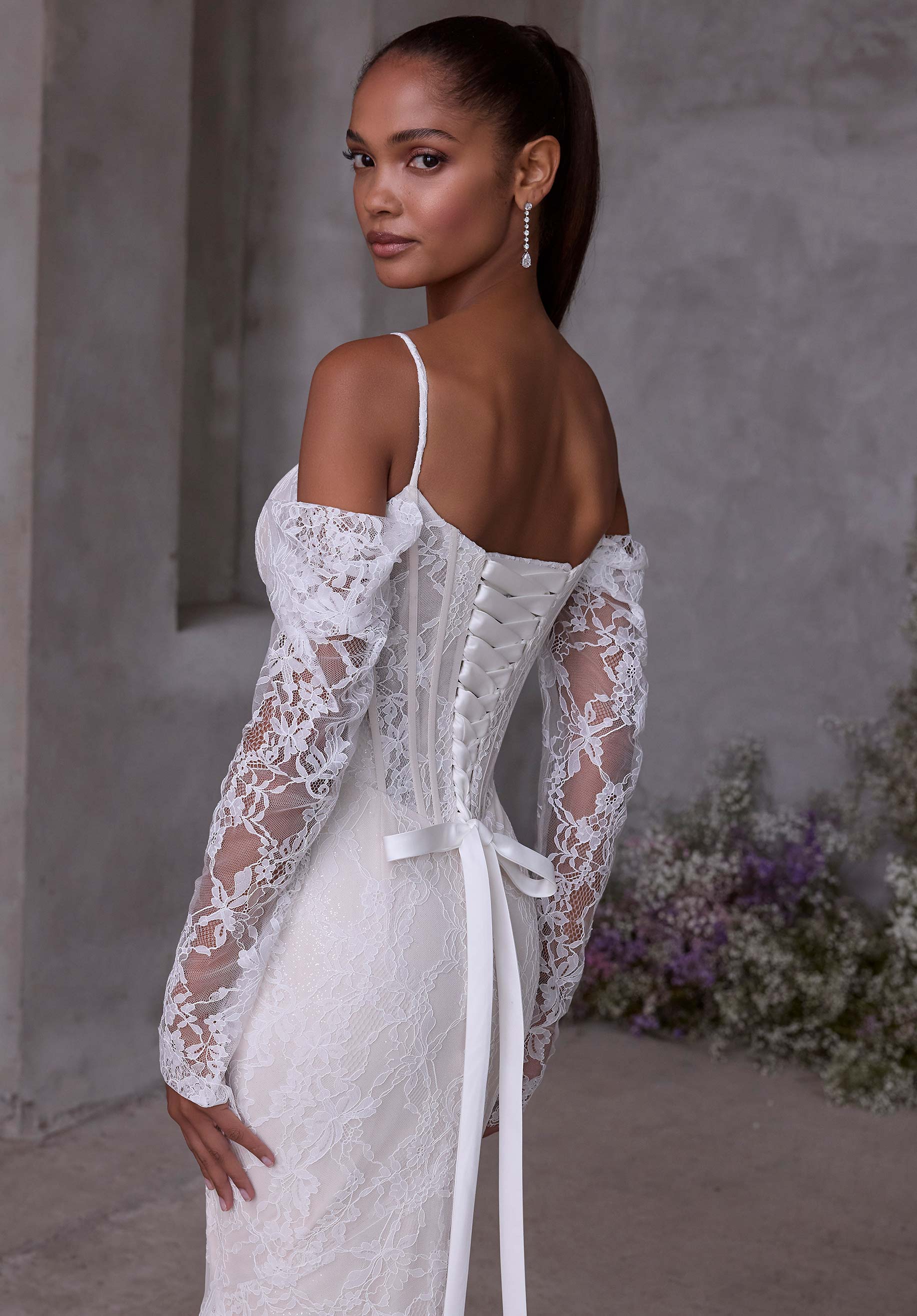 morilee-leto-brautkleid-fit-flare-glitzer-spitze image 5