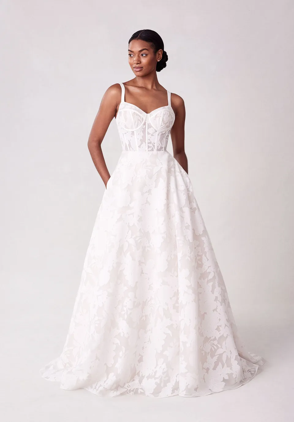 morilee-satine-brautkleid-a-linie-wildflower image 1