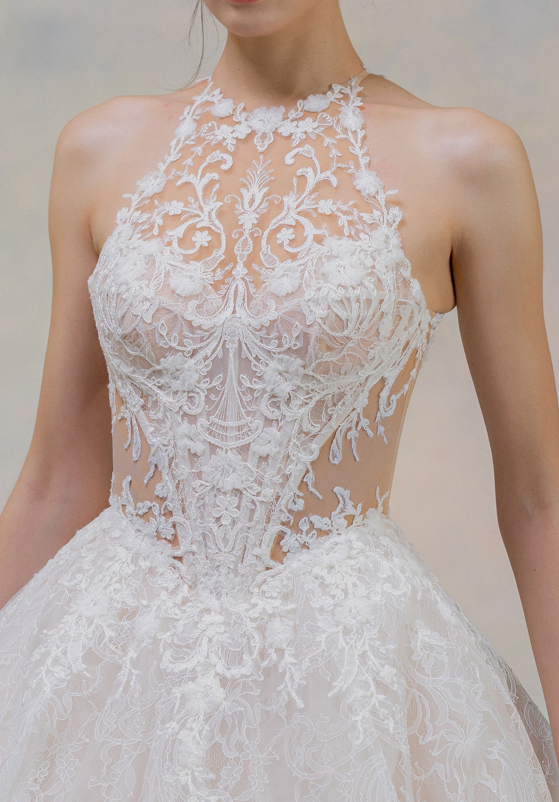 morilee-tressa-brautkleid-ballkleid-mit-illusions-halter image 5