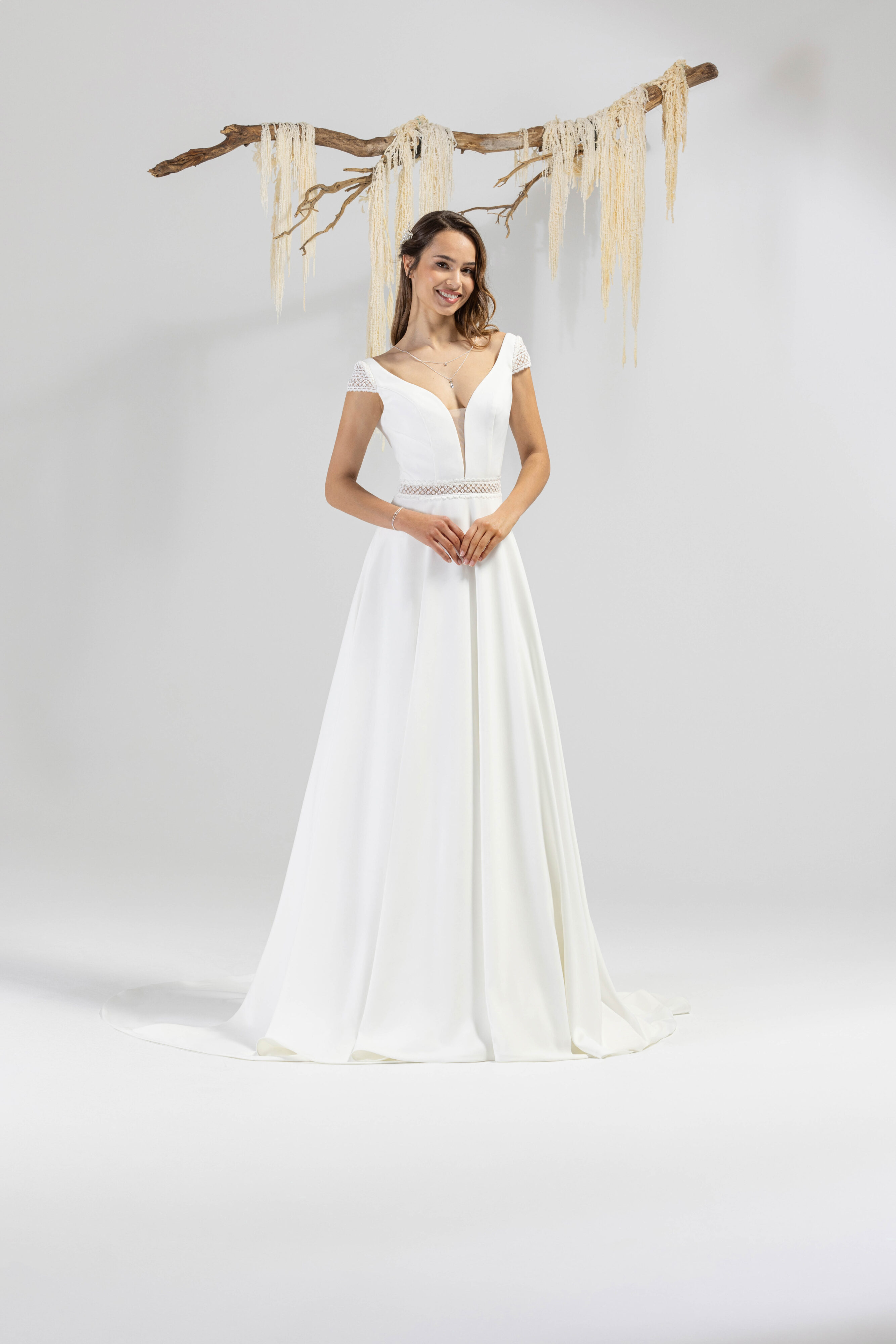 eglantine-losange-brautkleid-ivoire-wei-gr-34-74 image 1