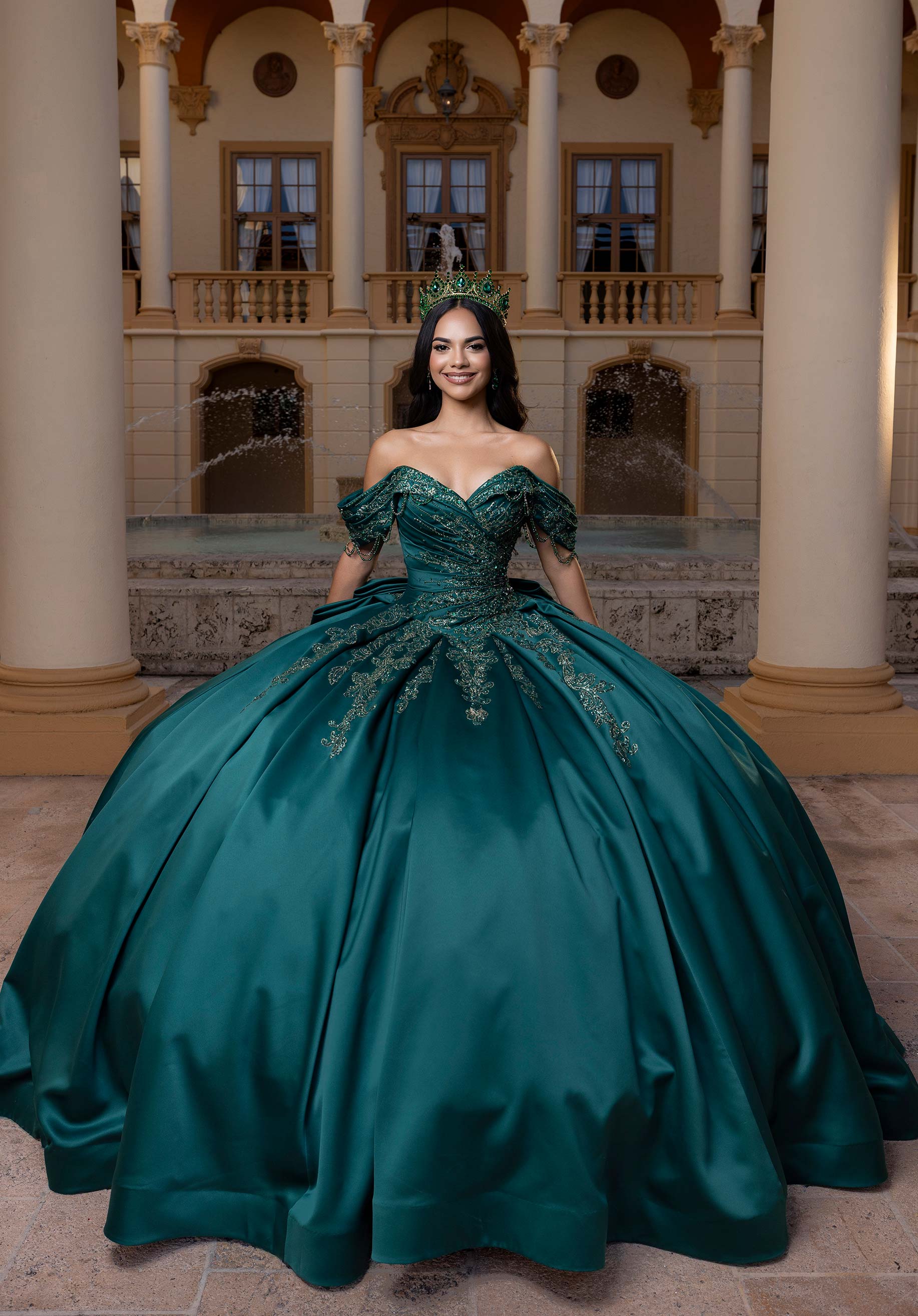 morilee-vizcaya-bree-quincea-era-kleid-satin-ballkleid-mit-schleife image 7