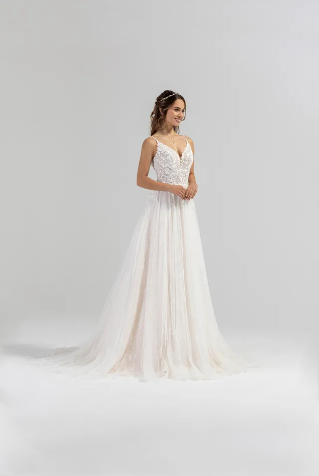 eglantine-lady-brautkleid-t-ll-pailletten-gr-34-74 image 1