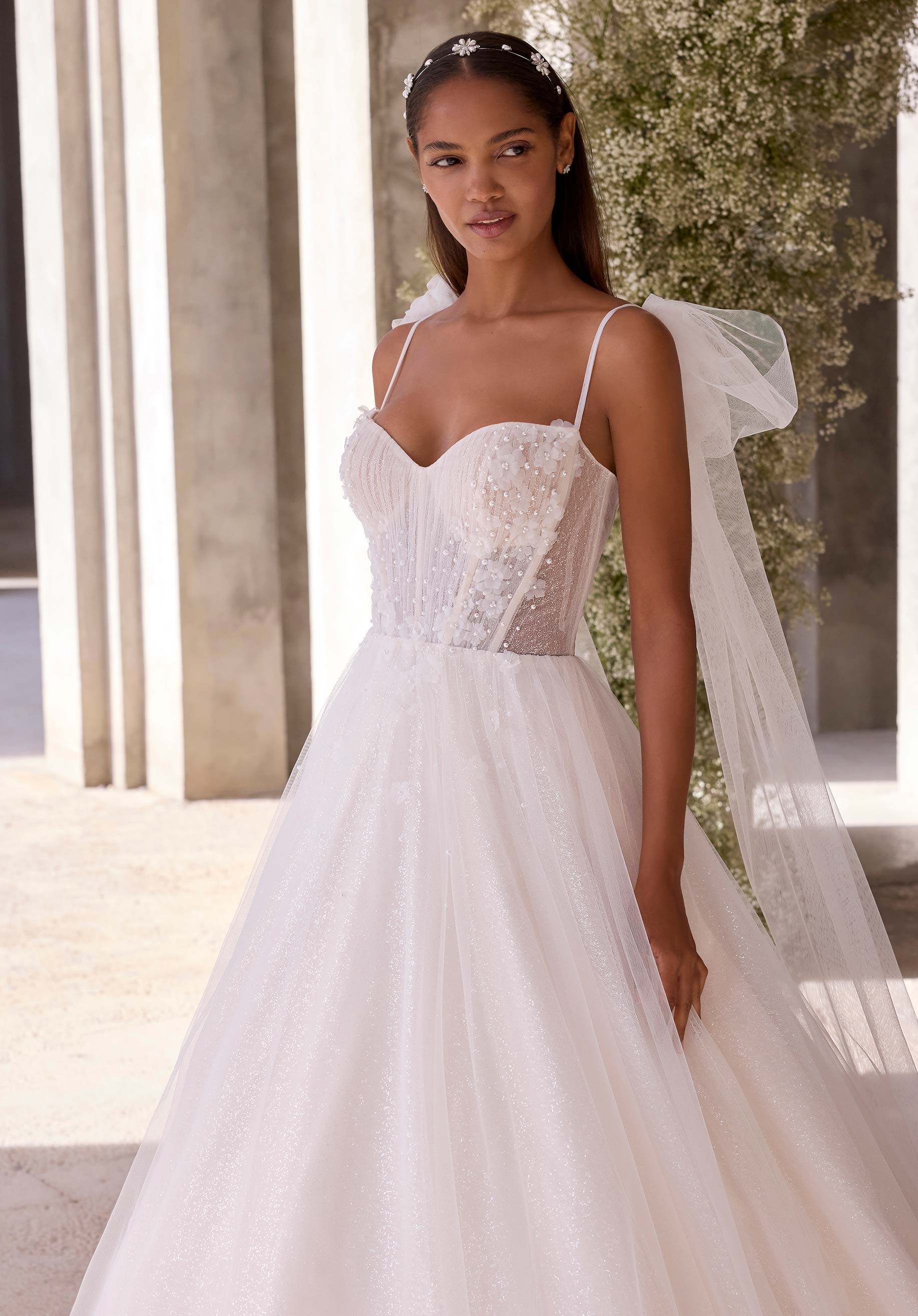 morilee-loraline-a-linie-brautkleid-mit-schleifen-tr-gern image 2