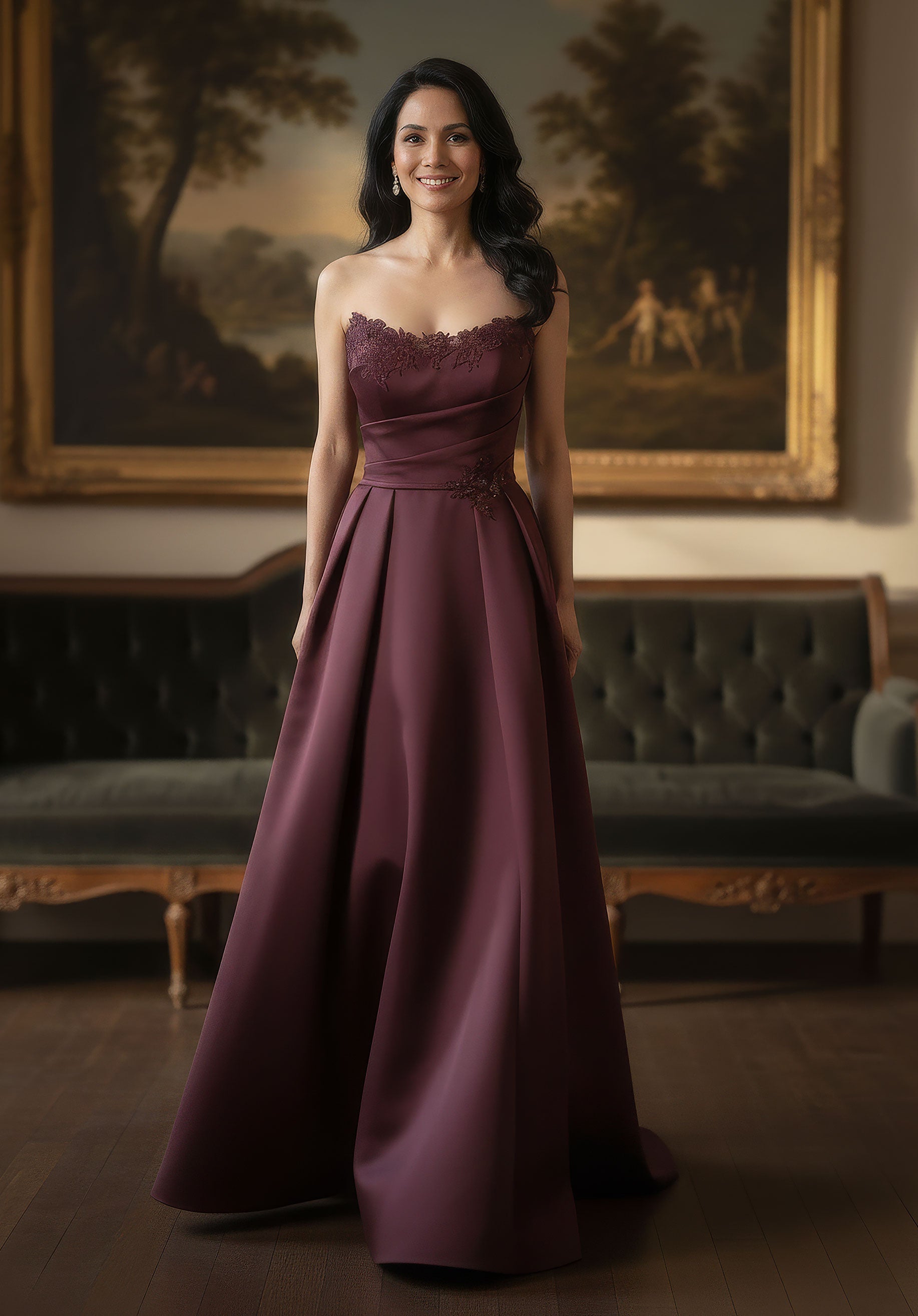 morilee-mikado-ballkleid-abendkleid-tr-gerlos-mit-stola image 3