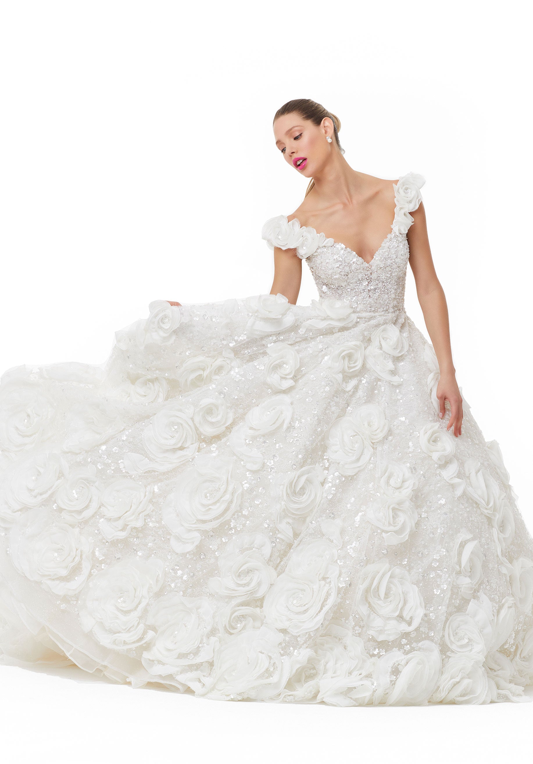 morilee-blossom-brautkleid-mit-bl-tenapplikation image 4