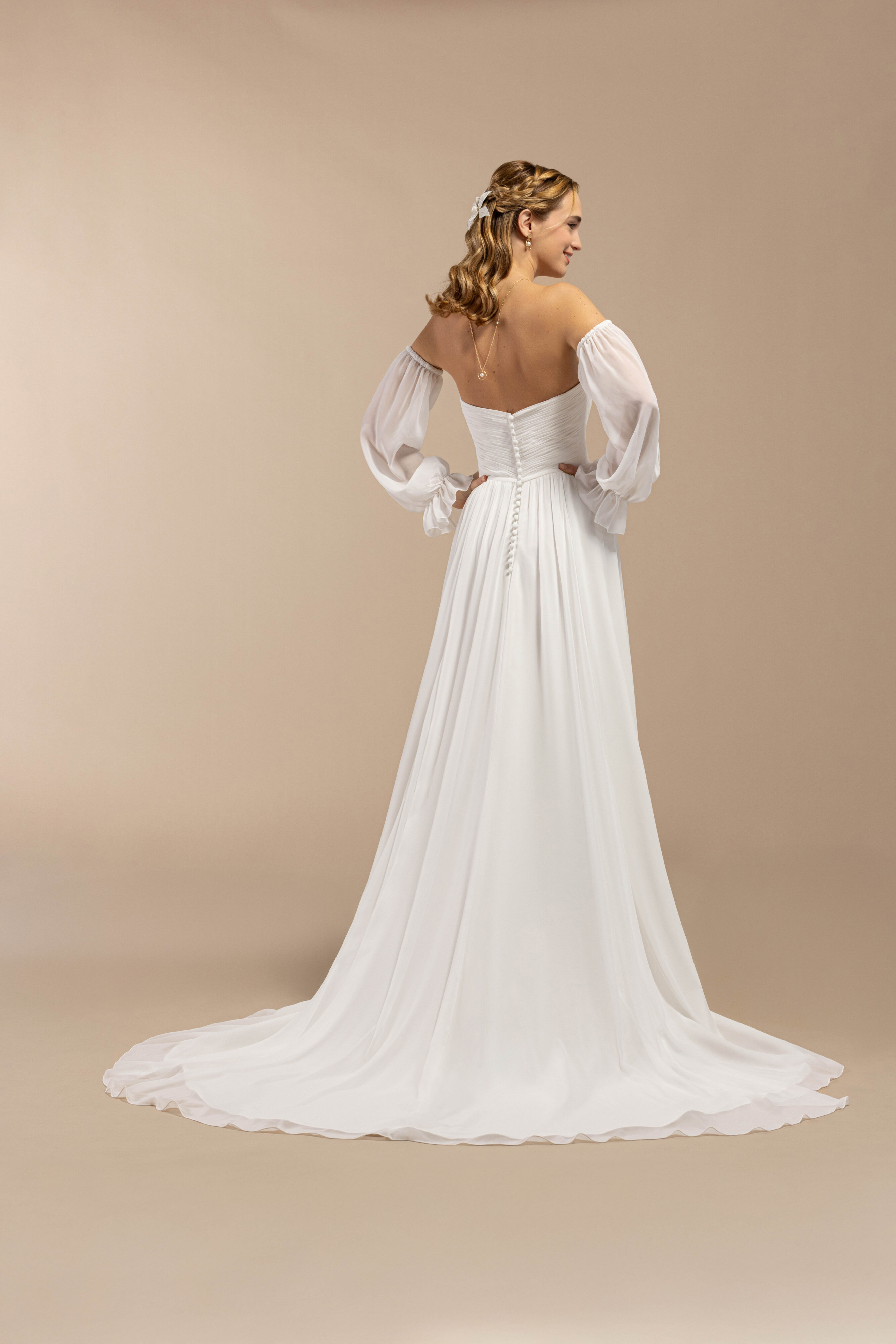 eglantine-babette-brautkleid-ivoire-gr-34-60 image 3