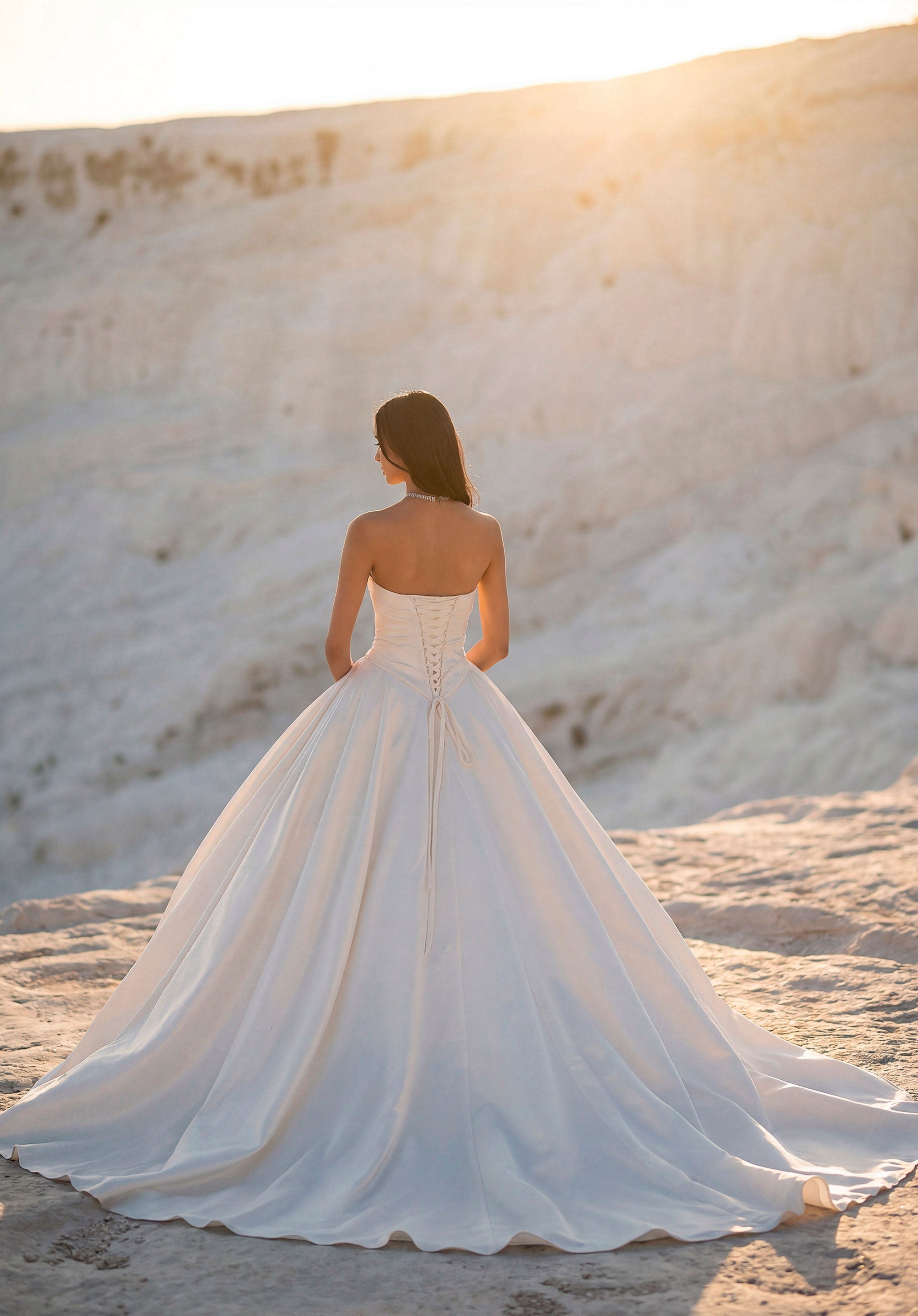 morilee-tinsley-brautkleid-satin-mit-drapierung image 3