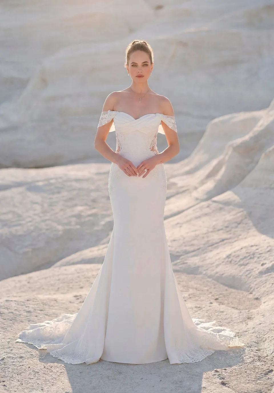 morilee-taryn-brautkleid-meerjungfrau-stretch-crepe-mit-spitze image 1