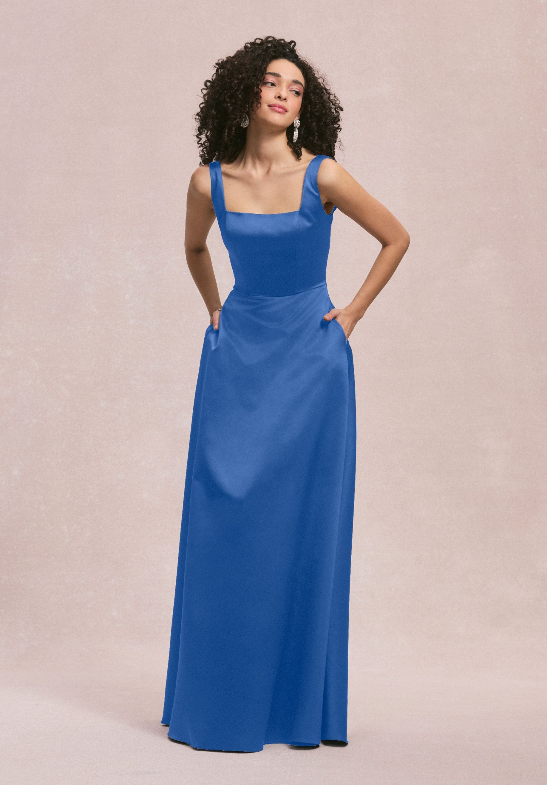 morilee-square-neck-satin-brautjungfernkleid-mit-schleife image 7