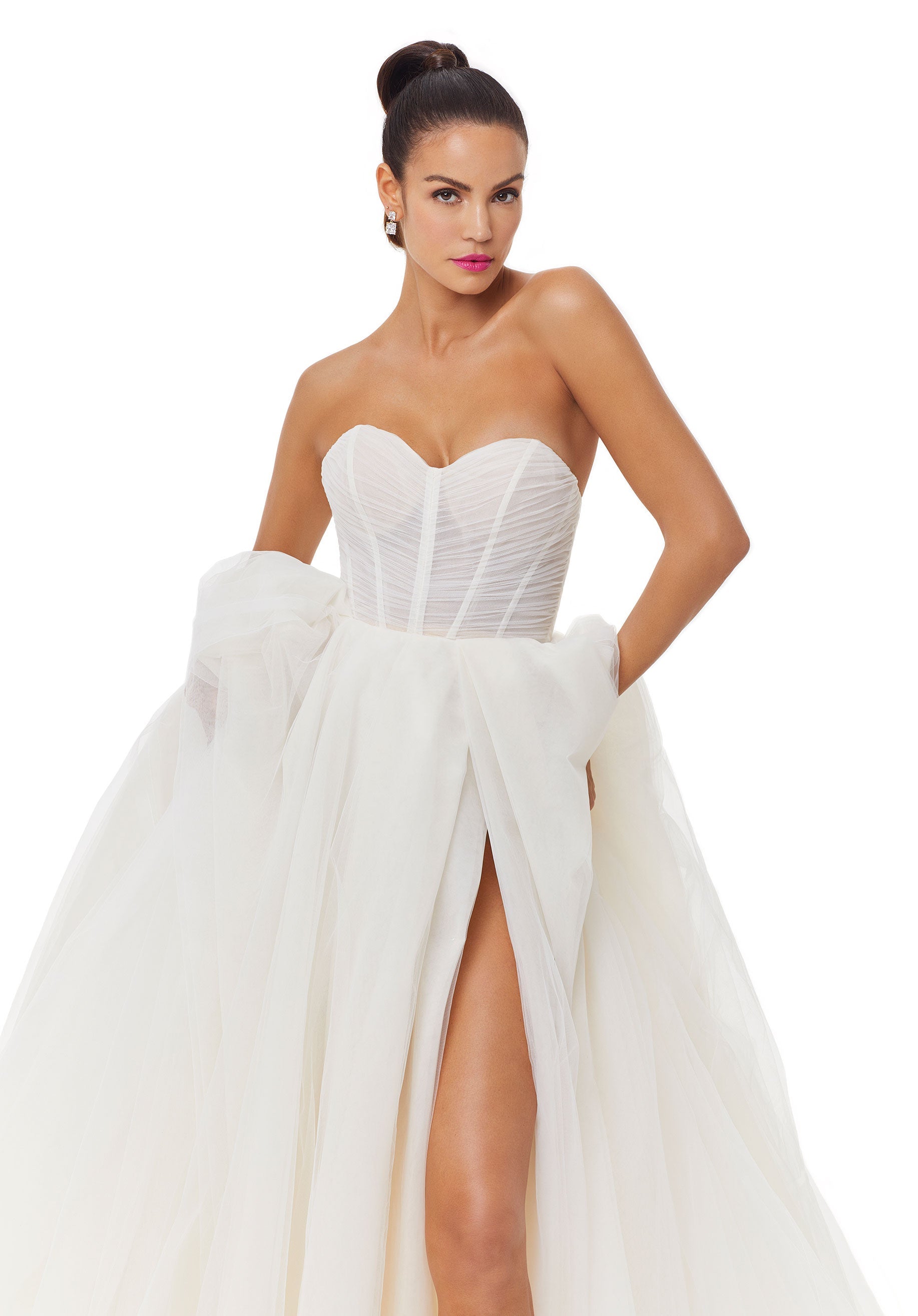 morilee-bailey-brautkleid-schlichtes-hochzeitskleid image 4