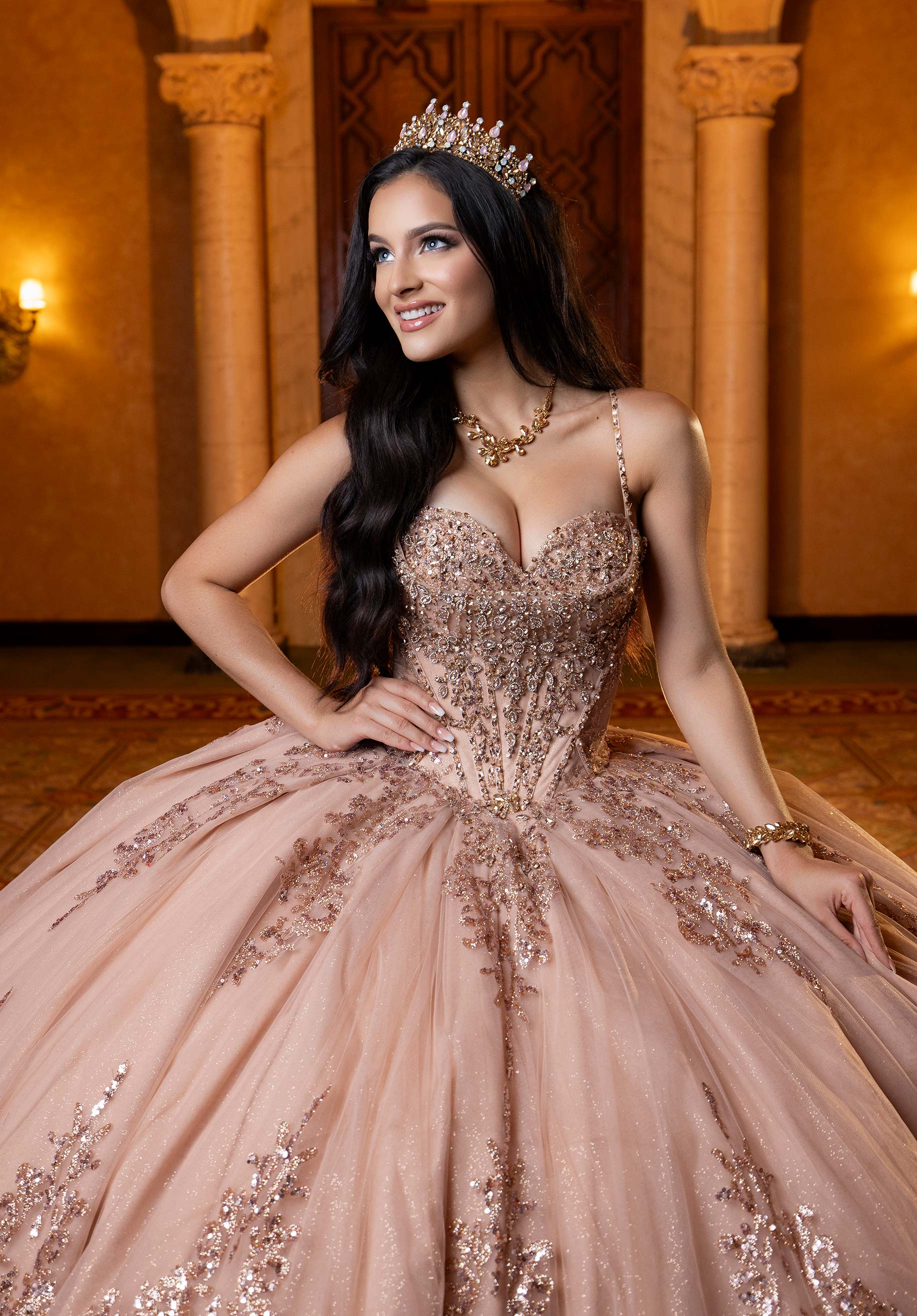 morilee-vizcaya-blossom-quincea-era-ballkleid-glitzer-t-ll image 7