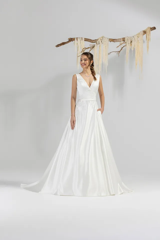 eglantine-louna-brautkleid-in-ivoire-gr-34-66 image 1
