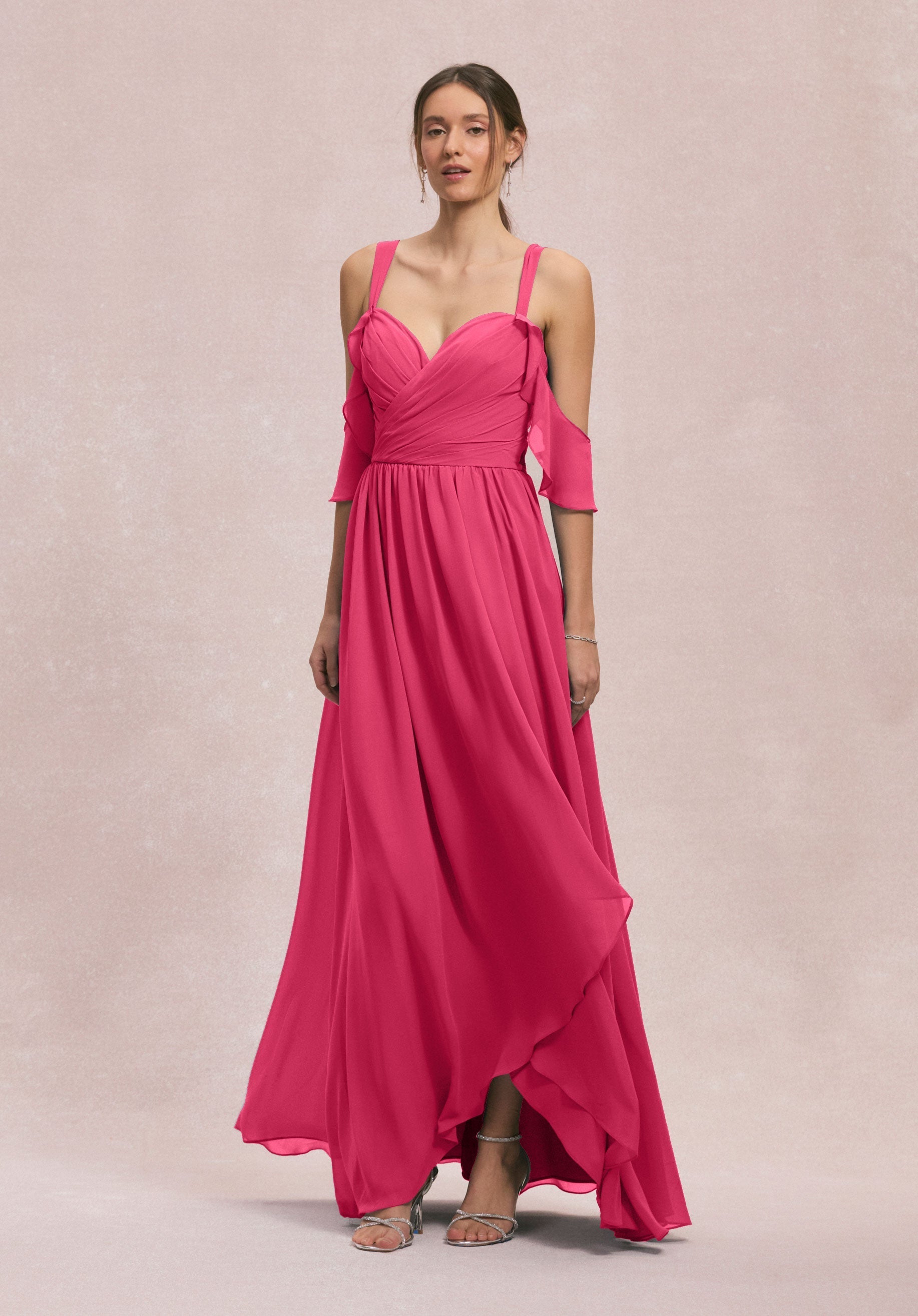 morilee-criss-cross-drapiertes-sweetheart-chiffon-brautjungfernkleid image 7