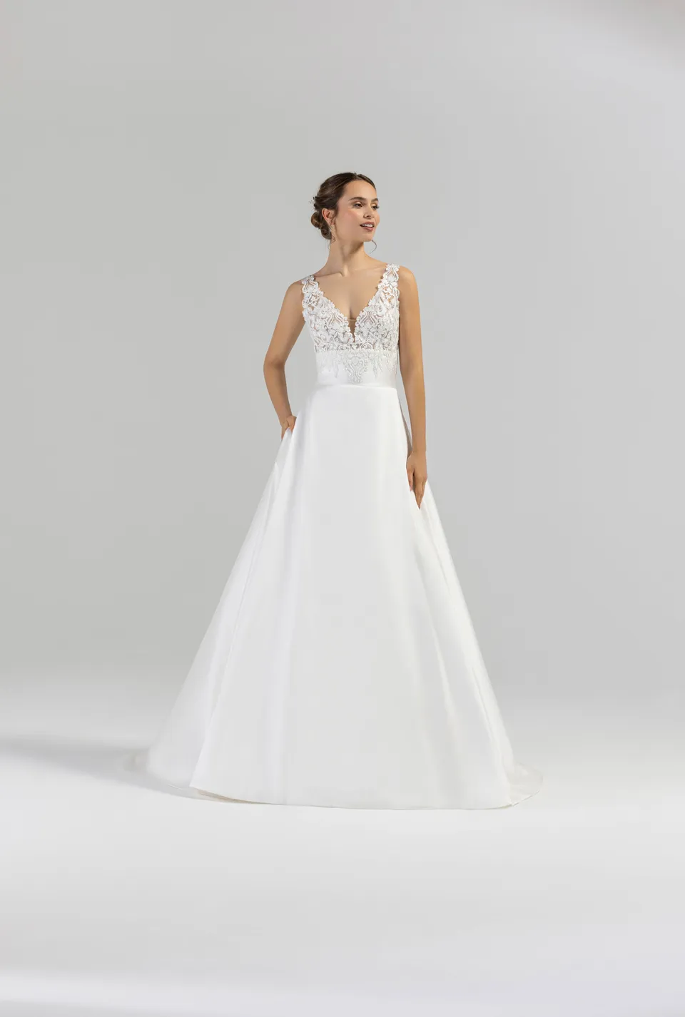 eglantine-laponie-brautkleid-ivoire-gr-34-70 image 1