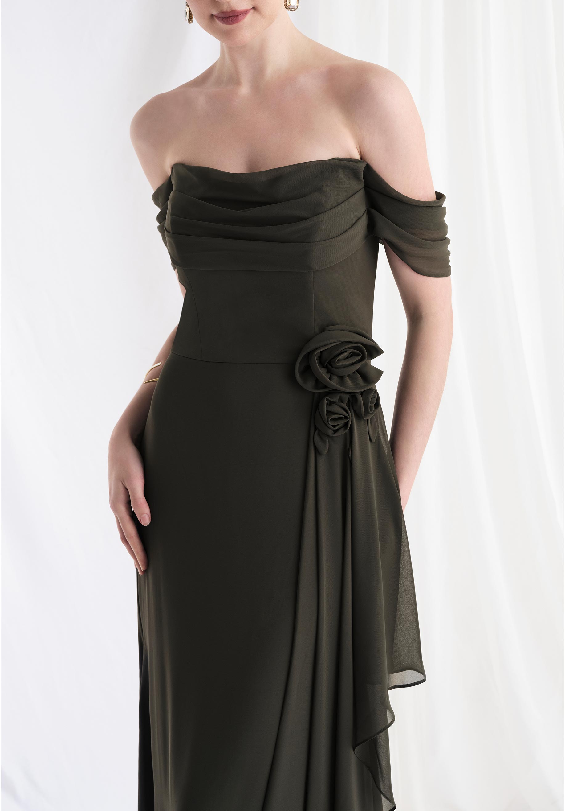 morilee-abendkleid-a-linie-chiffon-drapiert-mit-3d-blumen-off-shoulder image 5