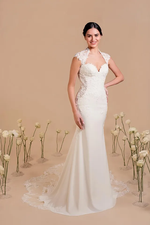 eglantine-idole-brautkleid-ivoire-gr-34-70 image 1